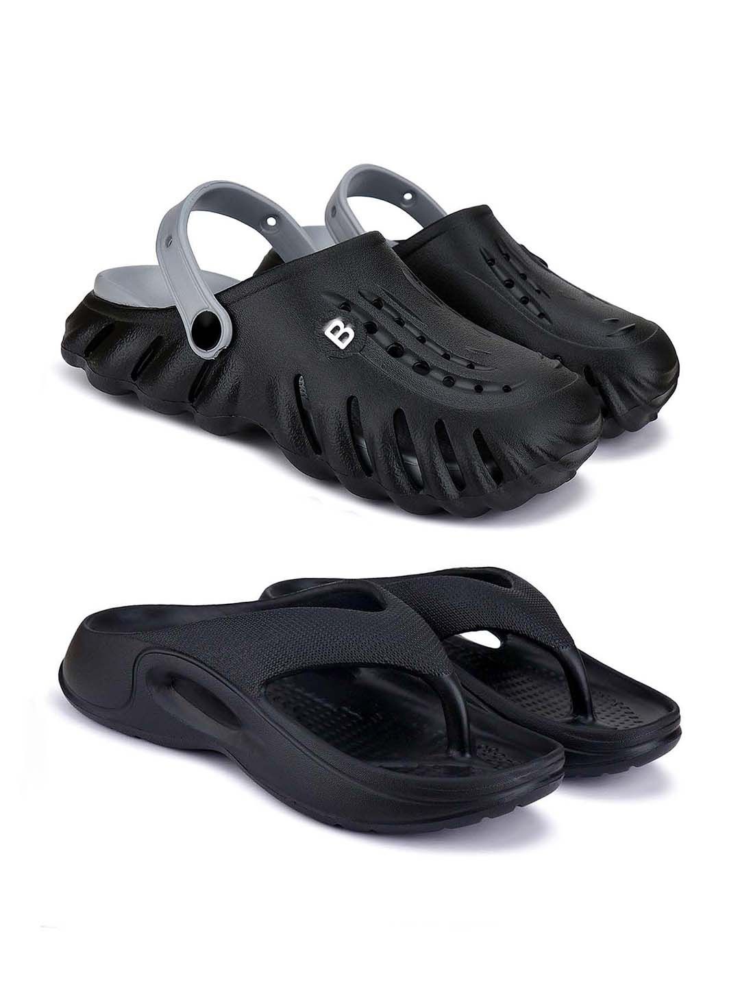 

BERSACHE Men Slip-On, Black
