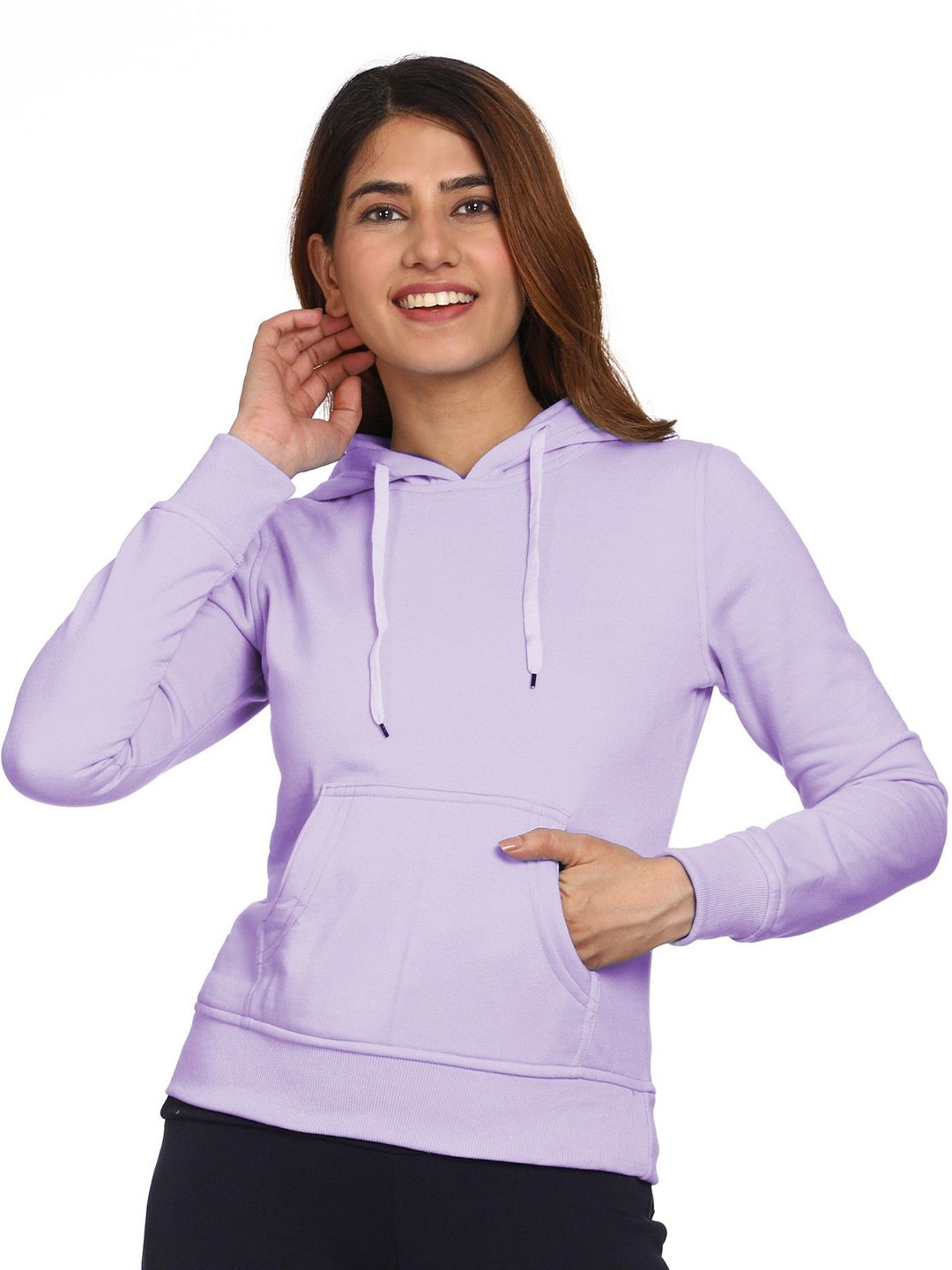 

ROARERS Women Hooded Sweatshirt, Purple