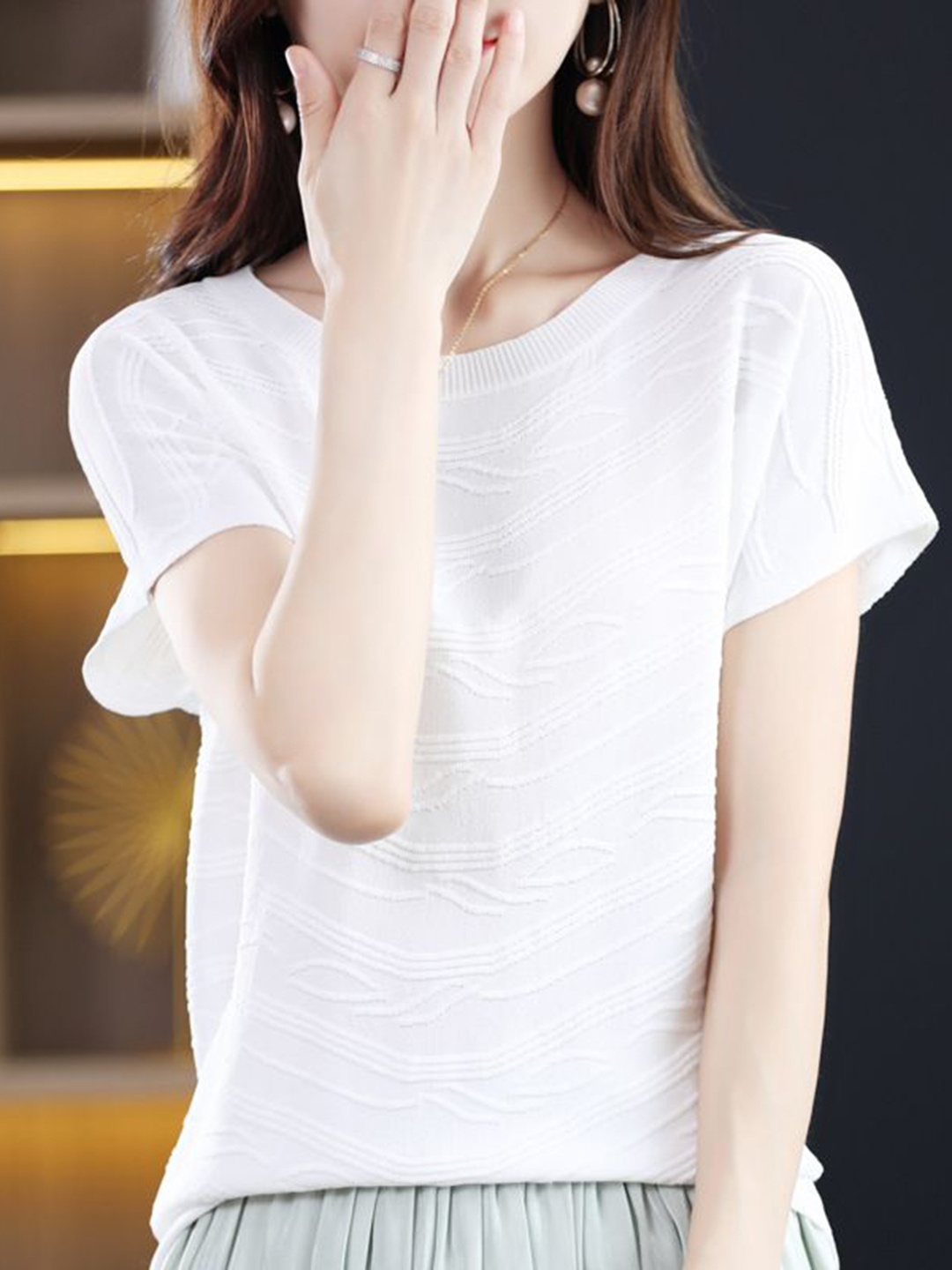 

StyleCast Women T-shirt, White