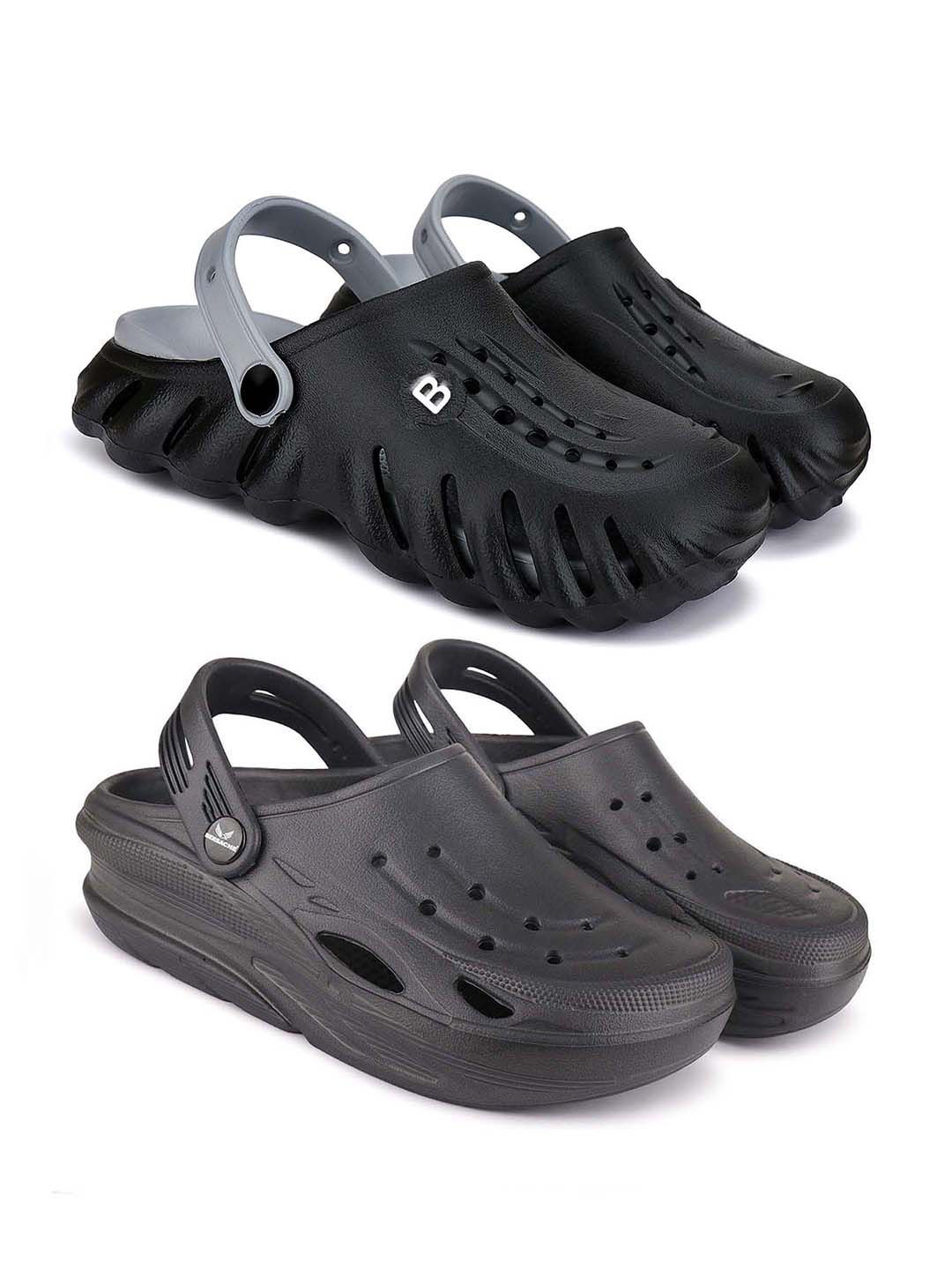 

BERSACHE Men Slip-On, Black