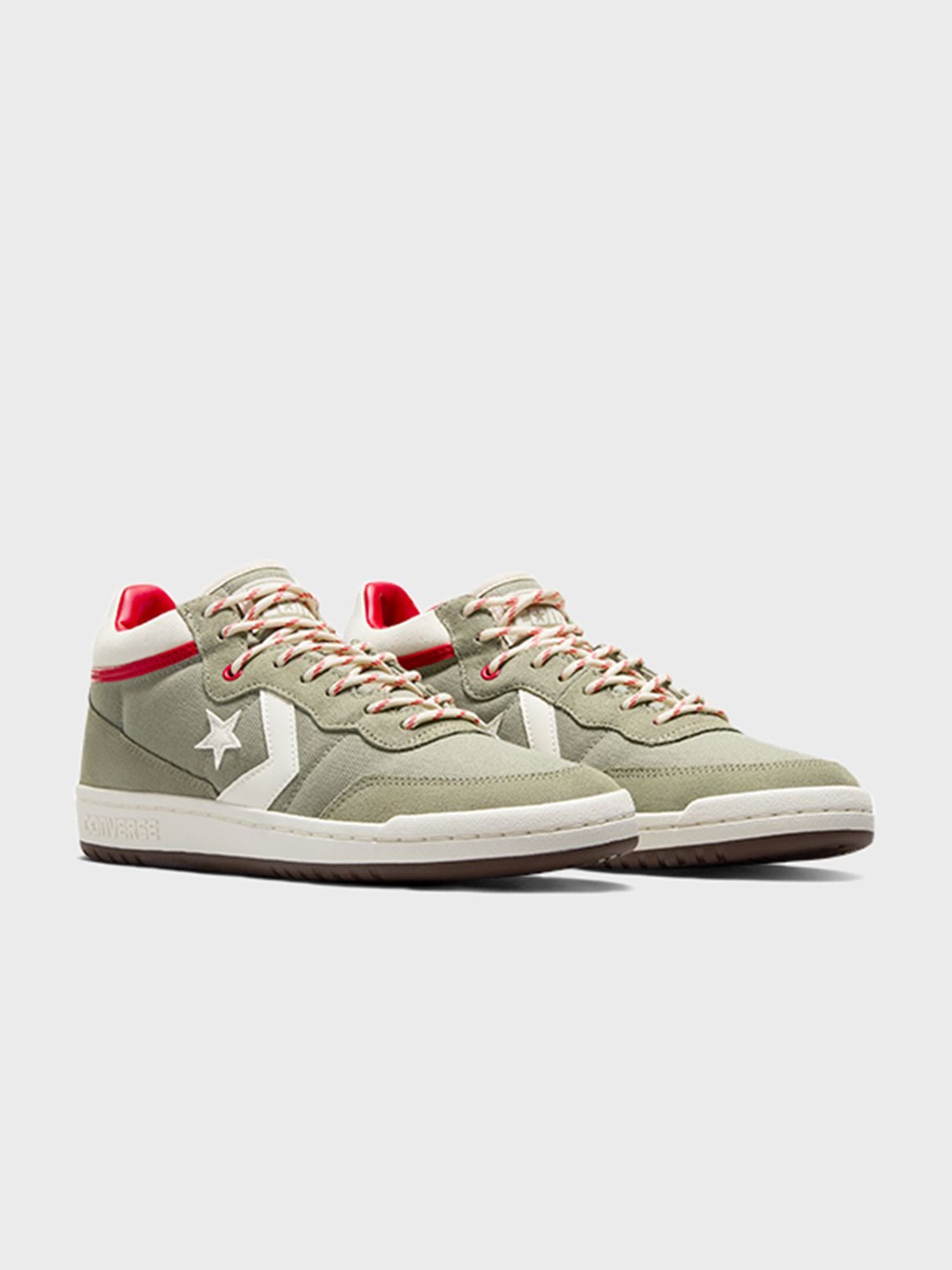 

Converse Unisex Suede Sneakers, Olive