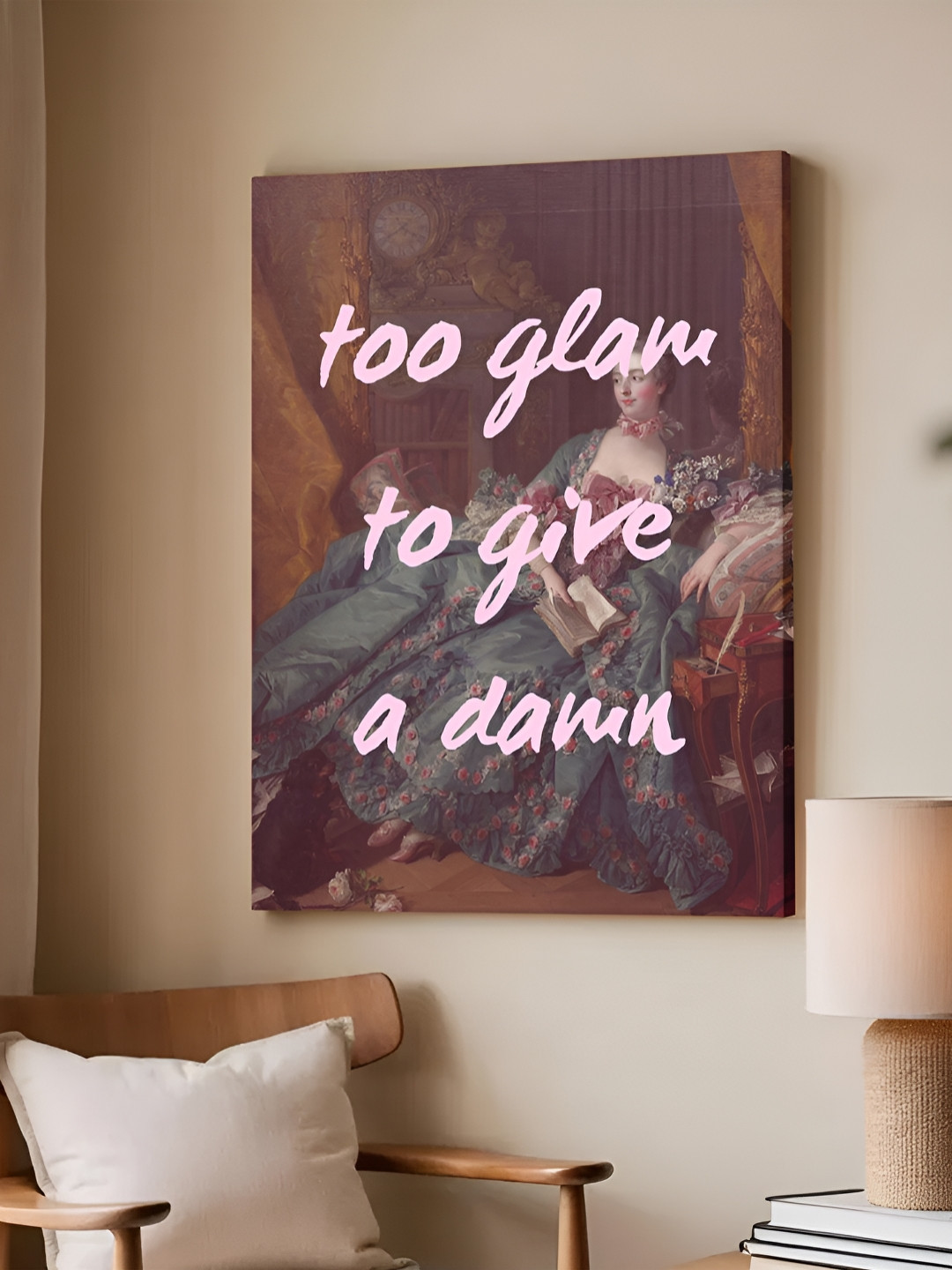 

Myntra Elegant Homes Brown & Pink 1 Piece Canvas Other Wall Paintings