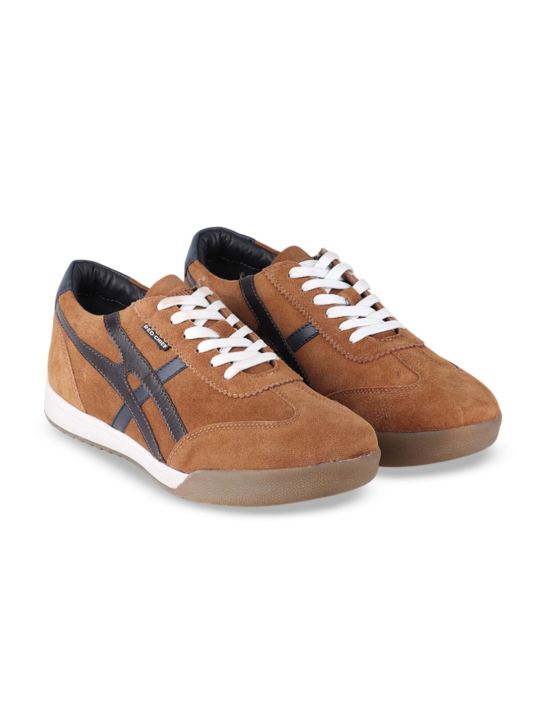 

Red Chief Men Leather Sneakers, Tan