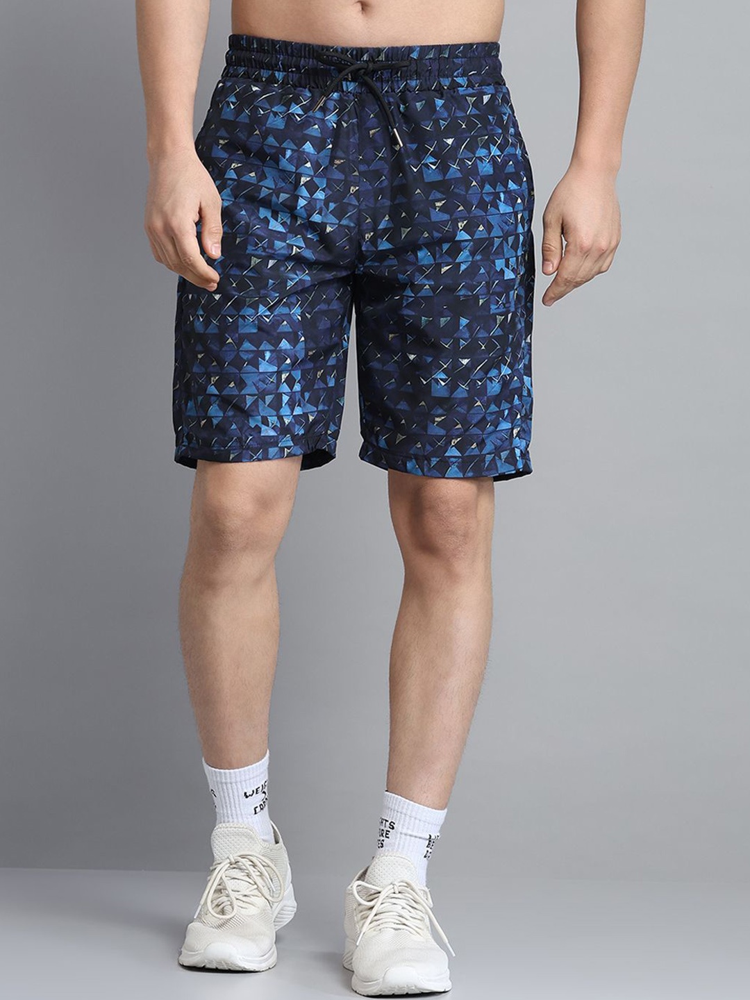 

Monte Carlo Men Printed Outdoor Shorts, Navy blue