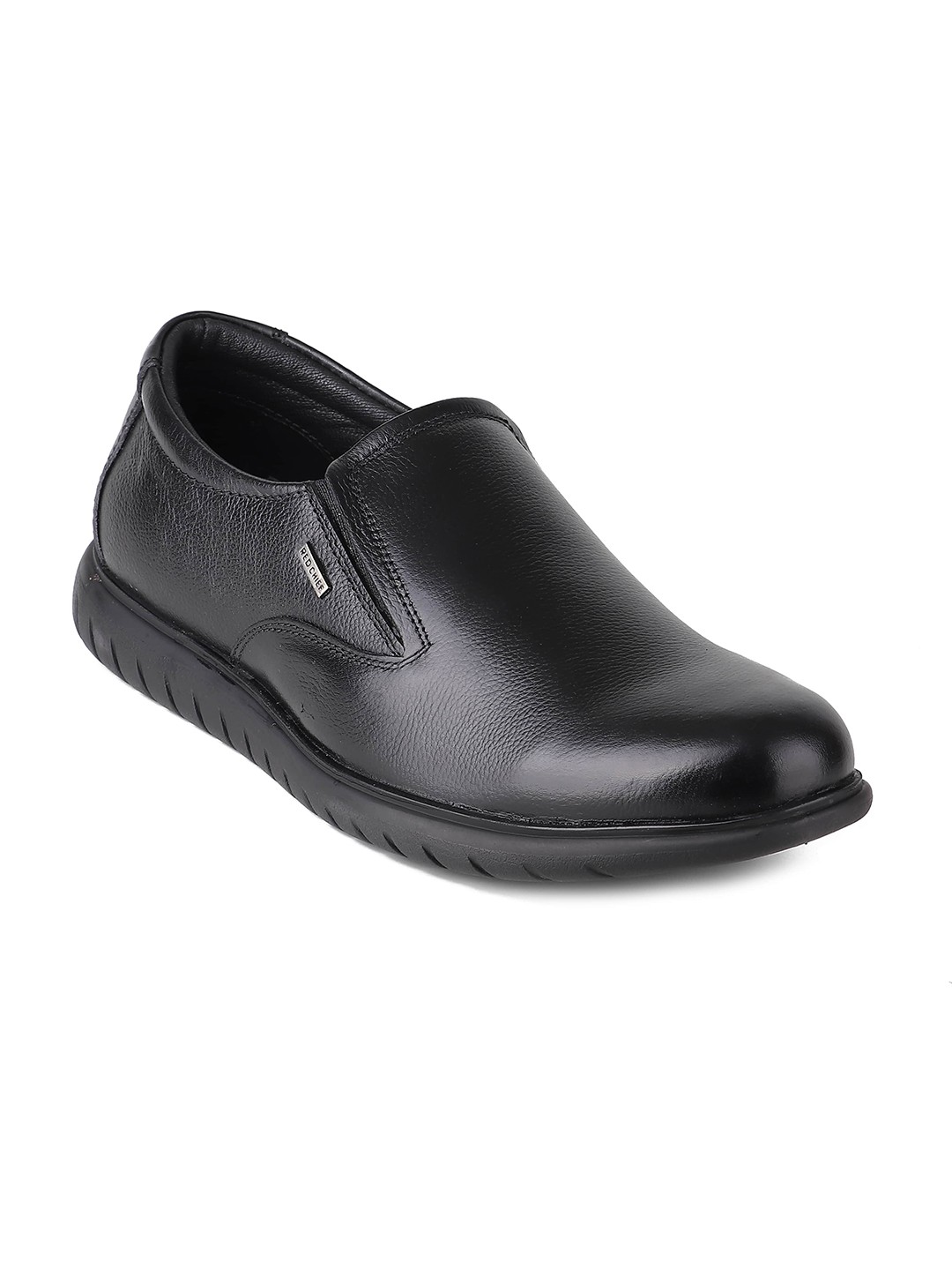 

Red Chief Men Leather Slip-On Sneakers, Black