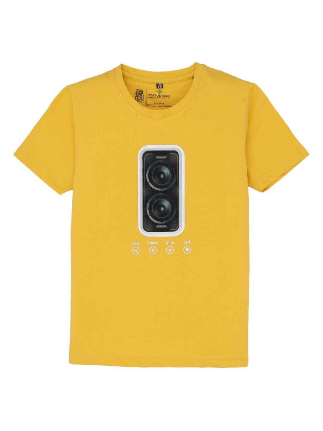 

Status Quo Boys Printed T-shirt, Gold