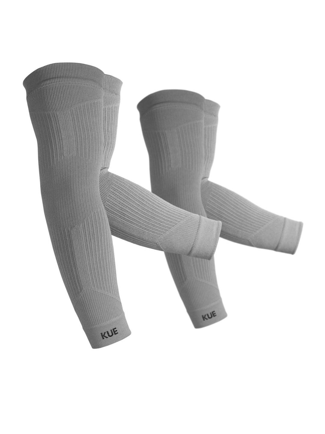 

KUE Set Of 2 Men Compression Arm Support Sleeves, Grey