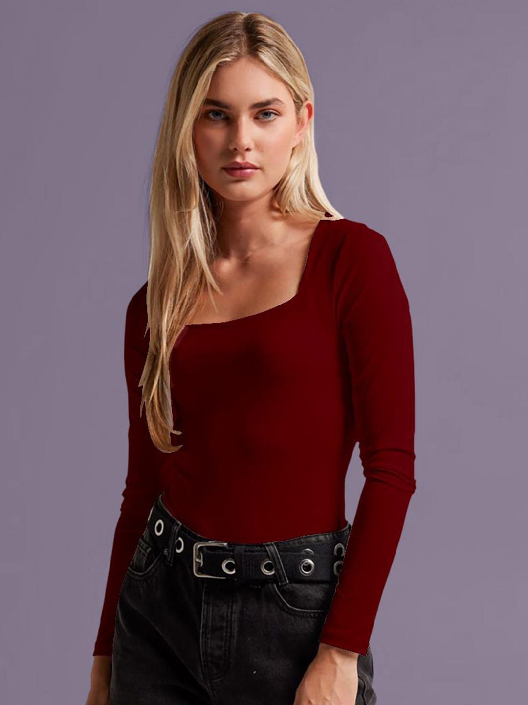 

Dream Beauty Fashion Top, Maroon