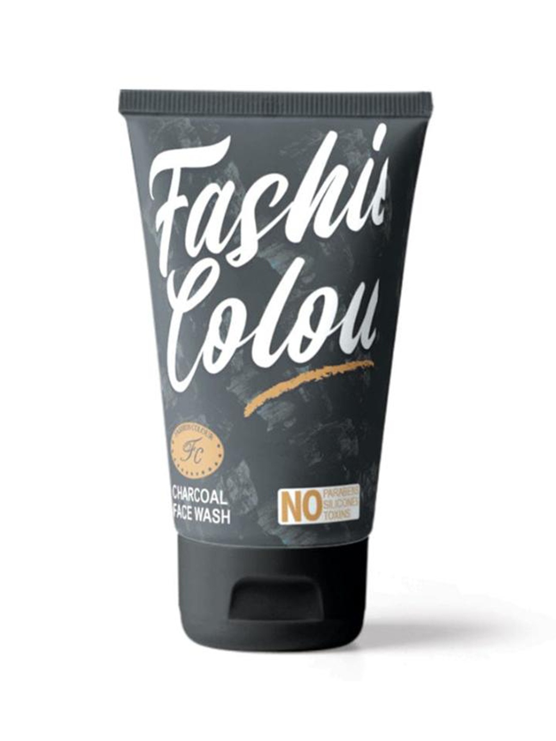 

Fashion Colour Charcoal Face Wash With Olive & Lavender Oil - 130 g, Grey