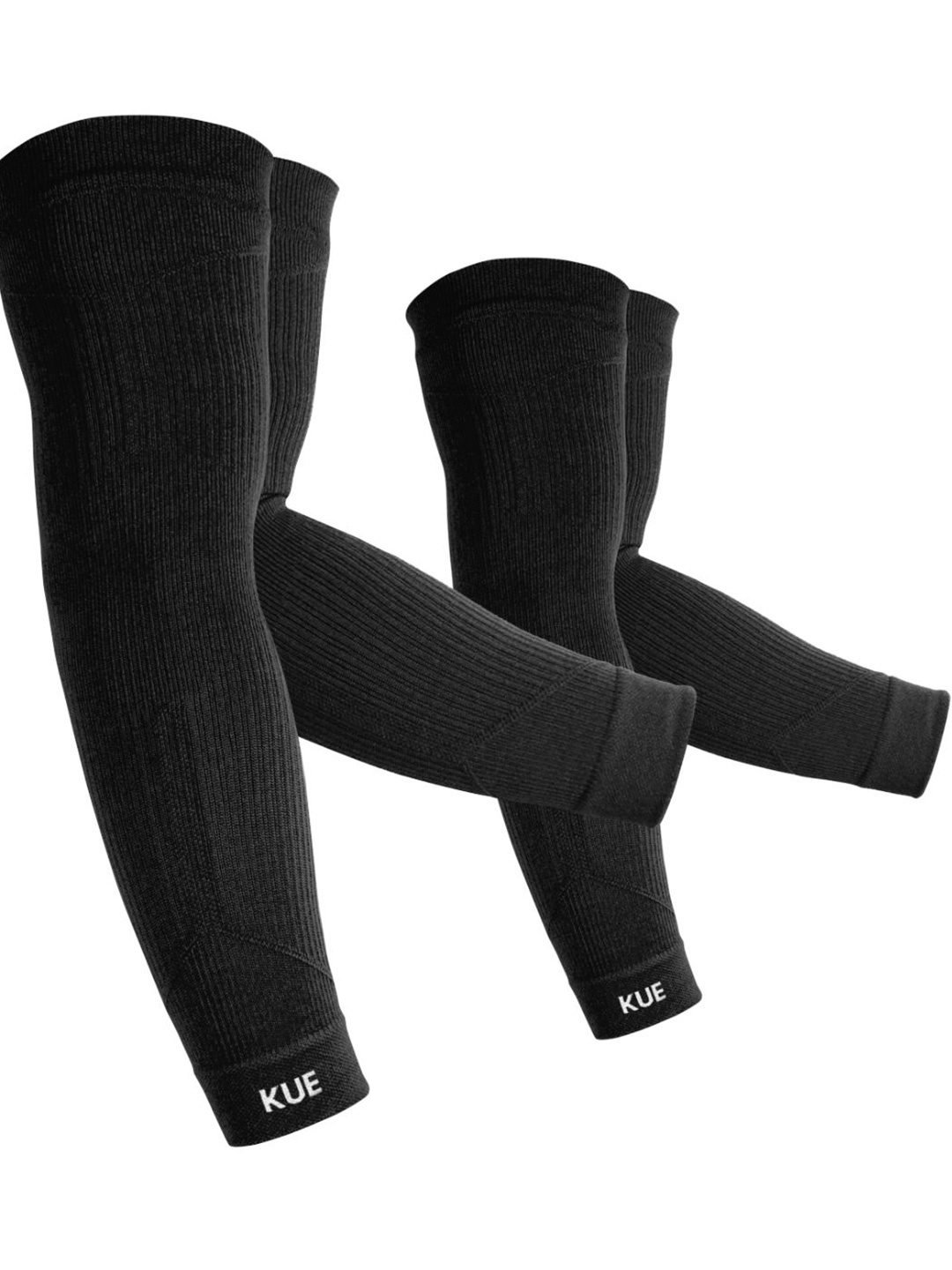 

KUE Men Set Of 2 Compression Arm Support Sleeves, Black