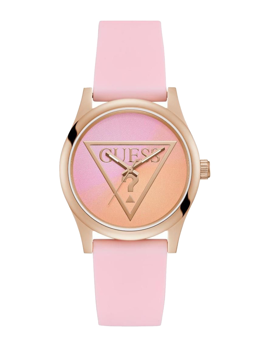 

GUESS Women Brass Dial & Straps Analogue Watch U1440L3M, Pink