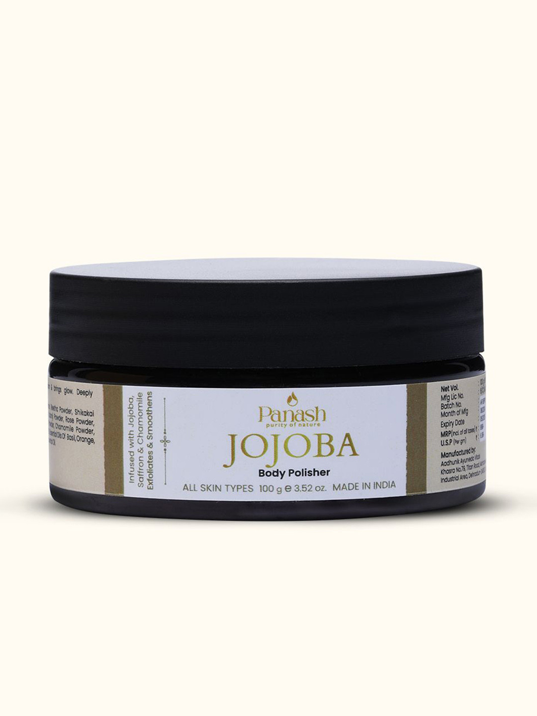 

PANASH Jojoba Body Polisher With Chamomile - 100 g, White