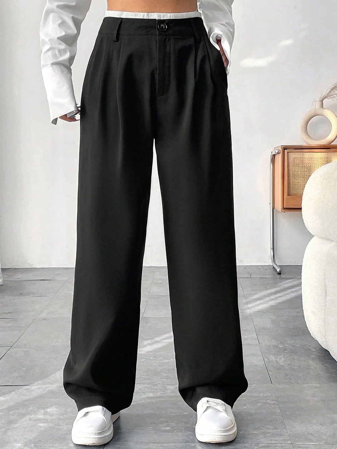 

Chemistry Women High-Rise Wide Leg, Black
