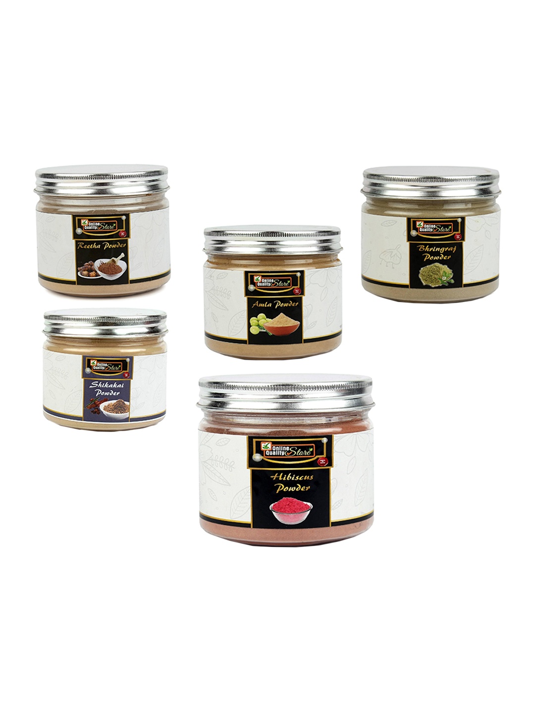 

Online Quality Store Set Of 5 Hair Mask Combo- 100 g Each, Beige