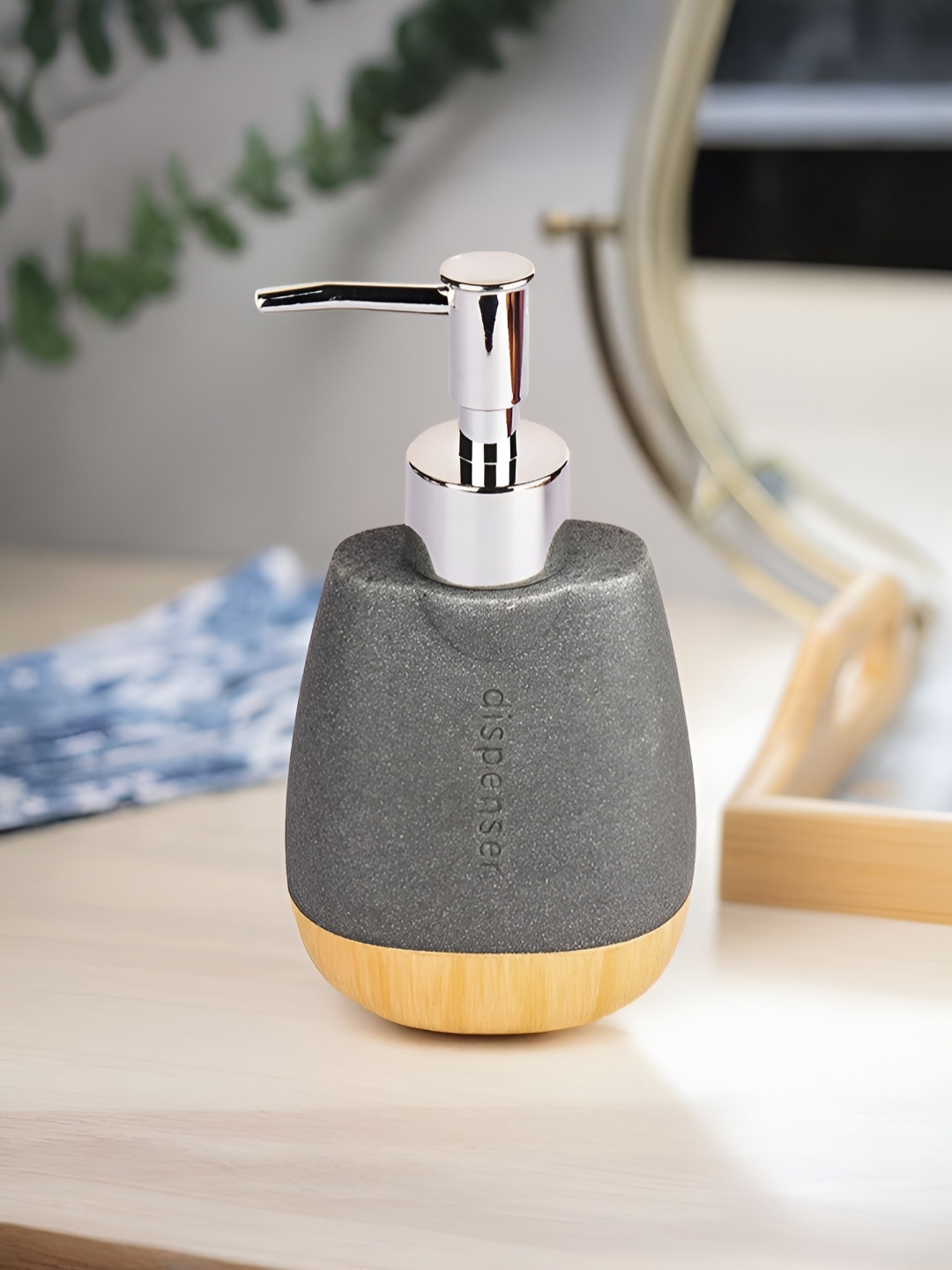 

The Better Home Grey Polyresin Soap Dispenser