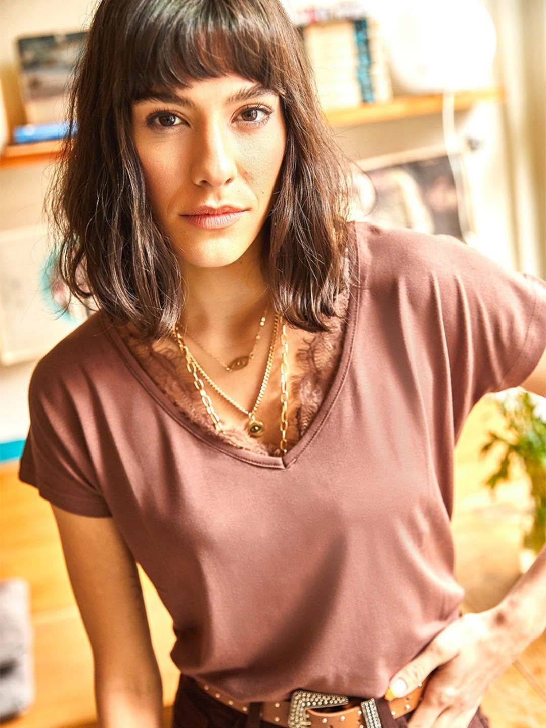 

Olalook Extended Sleeves Top, Na
