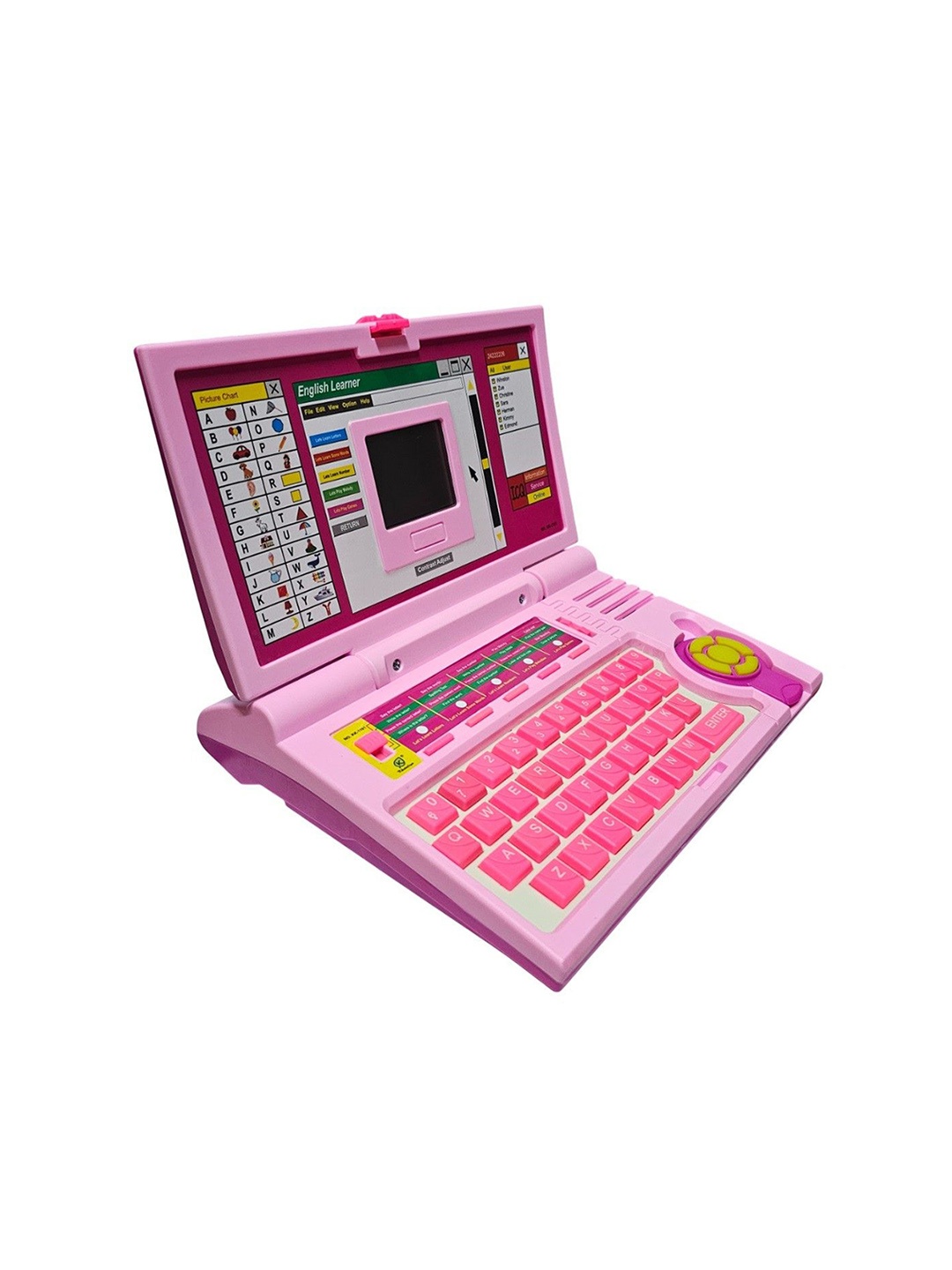 

OPINA BPA Free Alphabet Toy Toy Learning and Development Toys, Pink