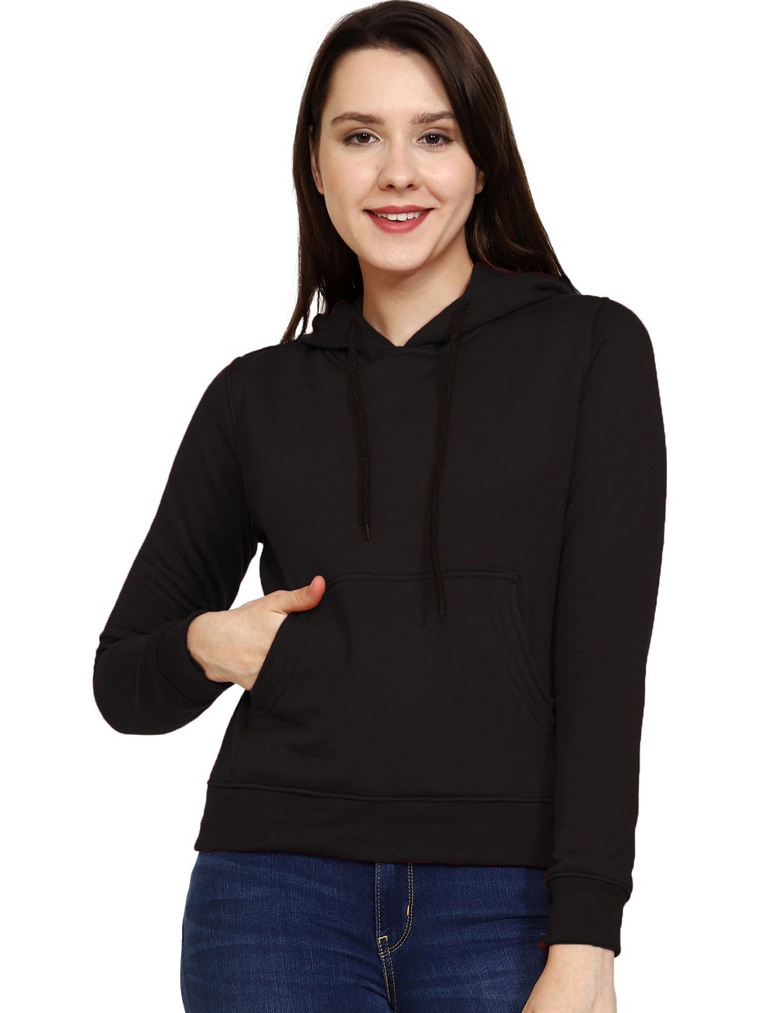 

ROARERS Women Hooded Sweatshirt, Black