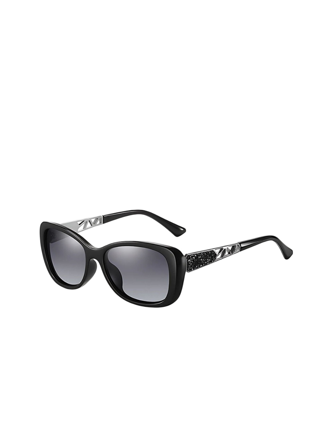 

4Flaunt Unisex Butterfly Sunglasses 4F-ESSNTL04-BLK, Black