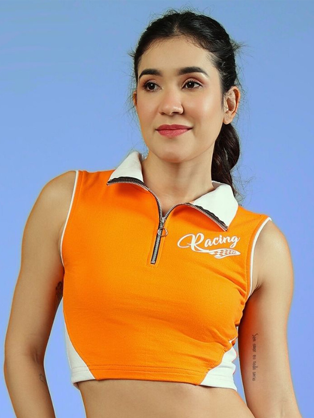 

WEARDUDS Cotton Top, Orange