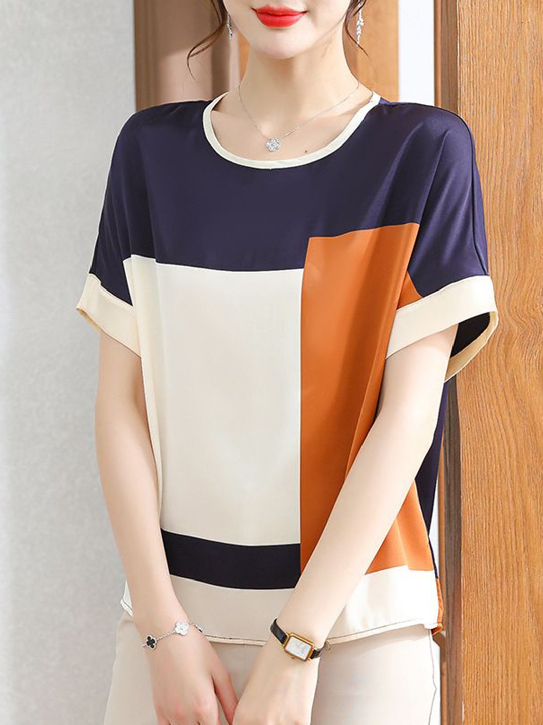 

StyleCast Women T-shirt, Blue