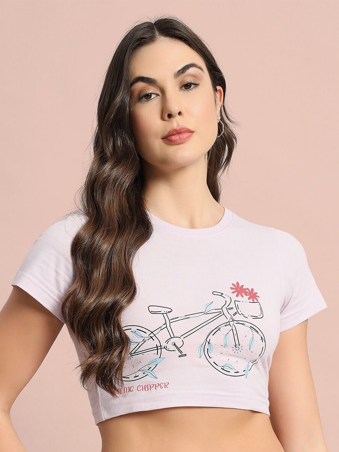 

WEARDUDS Cotton Top, Lavender