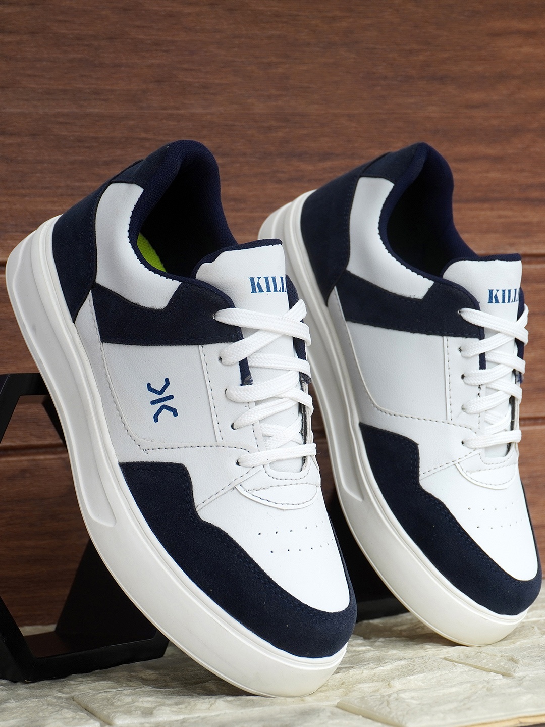 

Killer Men Colourblocked Sneakers, Blue