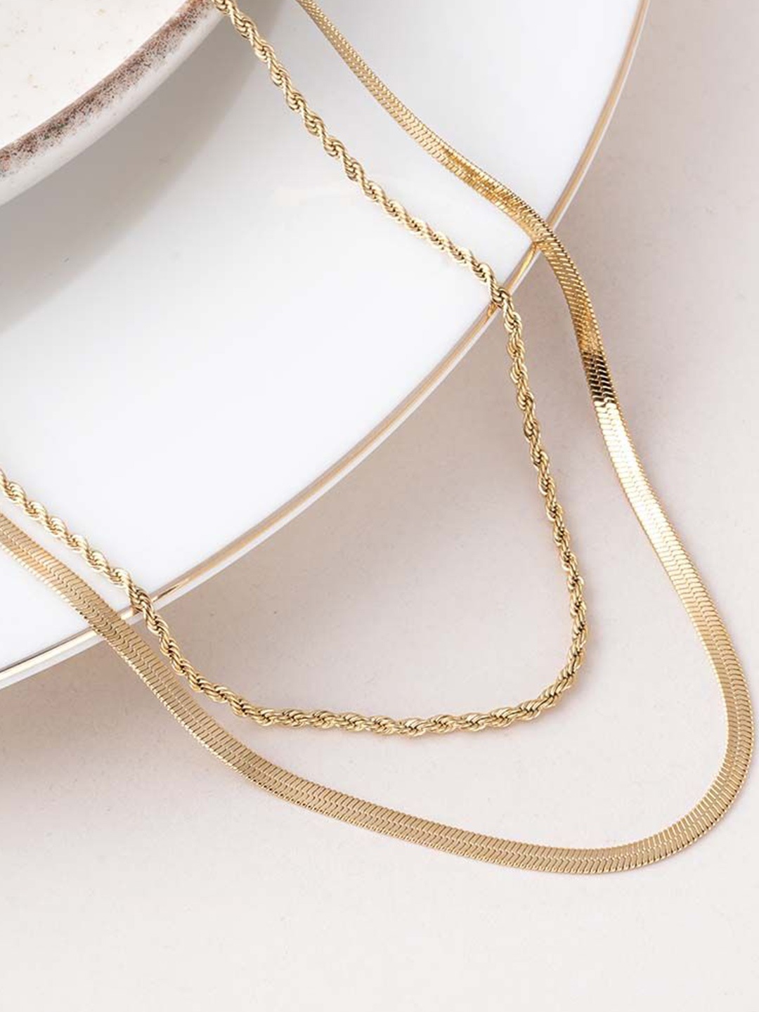 

PALMONAS Gold-Plated Necklace