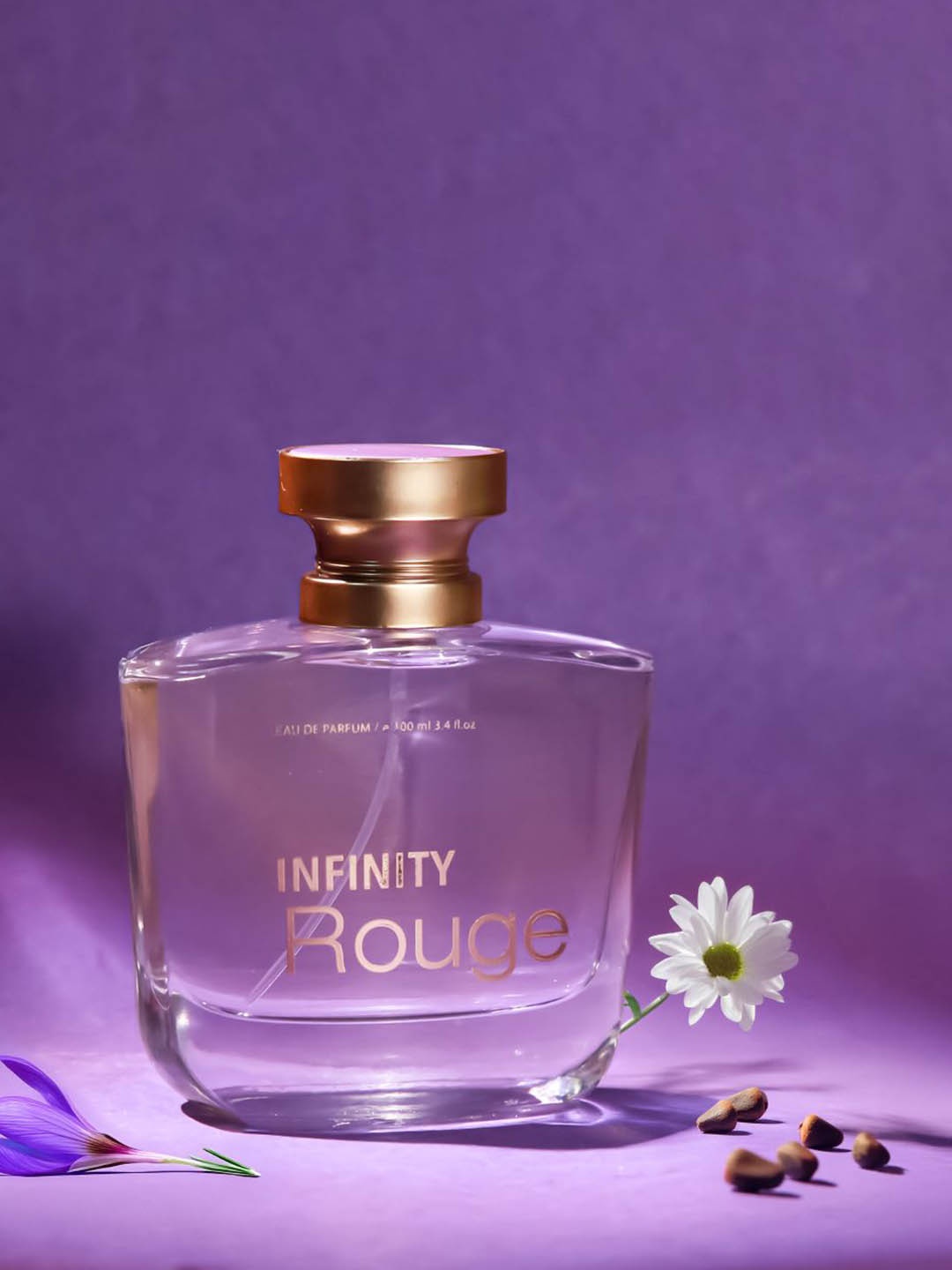 

Infinity Set Of 2 Gorgeous & Rouge Eau De Parfum - 100 ml Each, Transparent