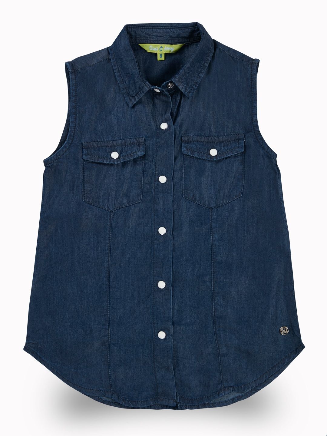 

Gini and Jony Denim Top, Blue