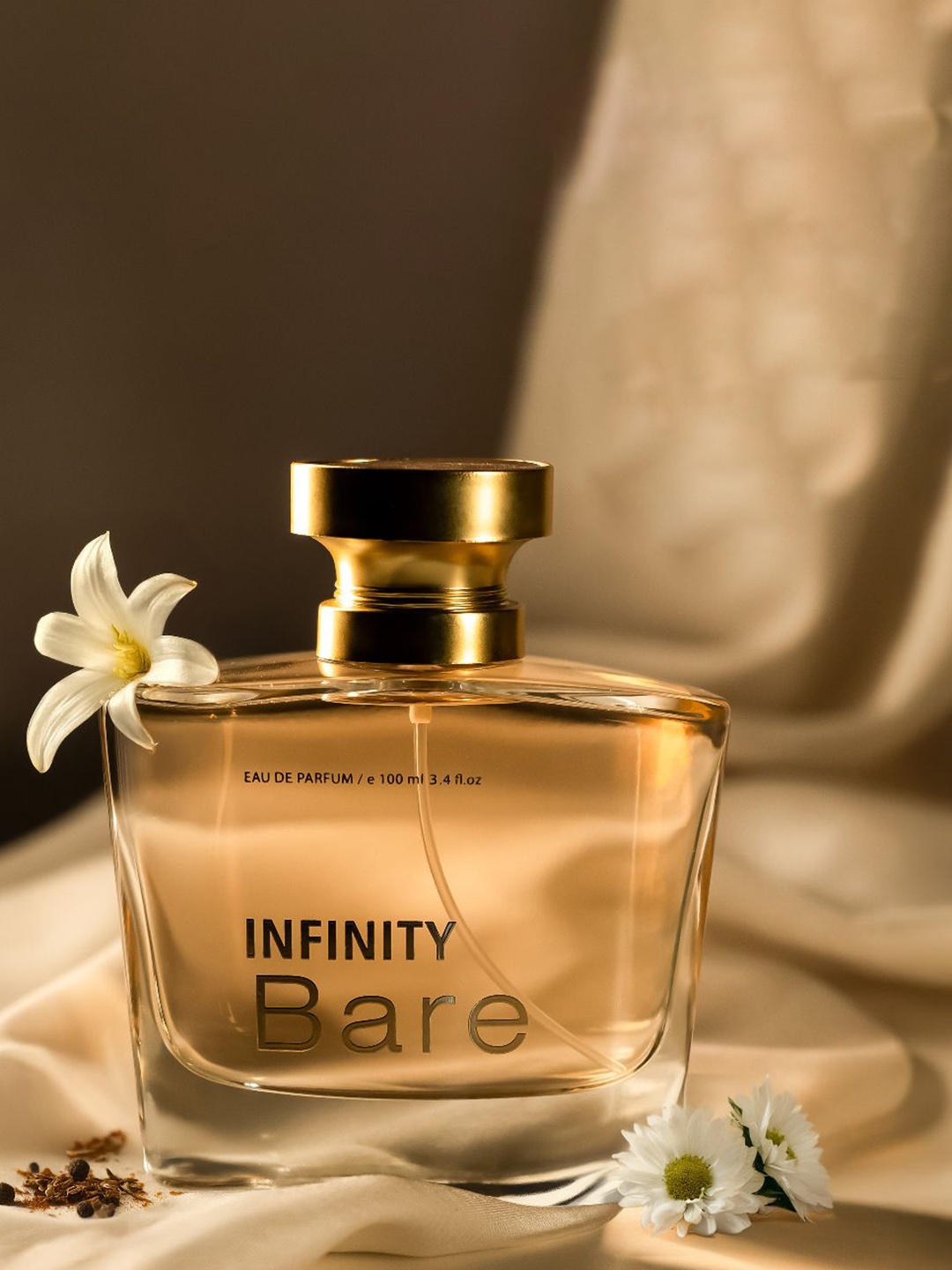 

Infinity Set Of 2 Musk Noir And Bare Eau De Parfum - 100 ml Each, Transparent