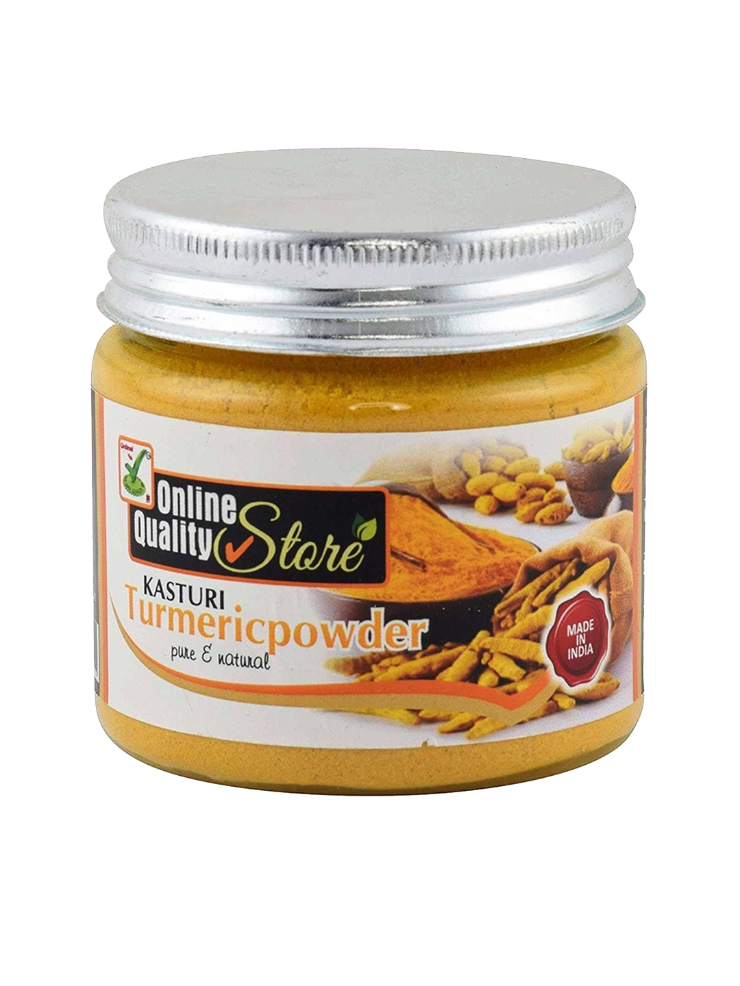 

Online Quality Store Pure And Natural Turmeric Powder - 100 g, Mustard