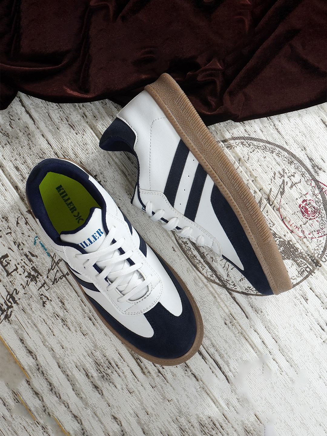 

Killer Men Printed Sneakers, Blue