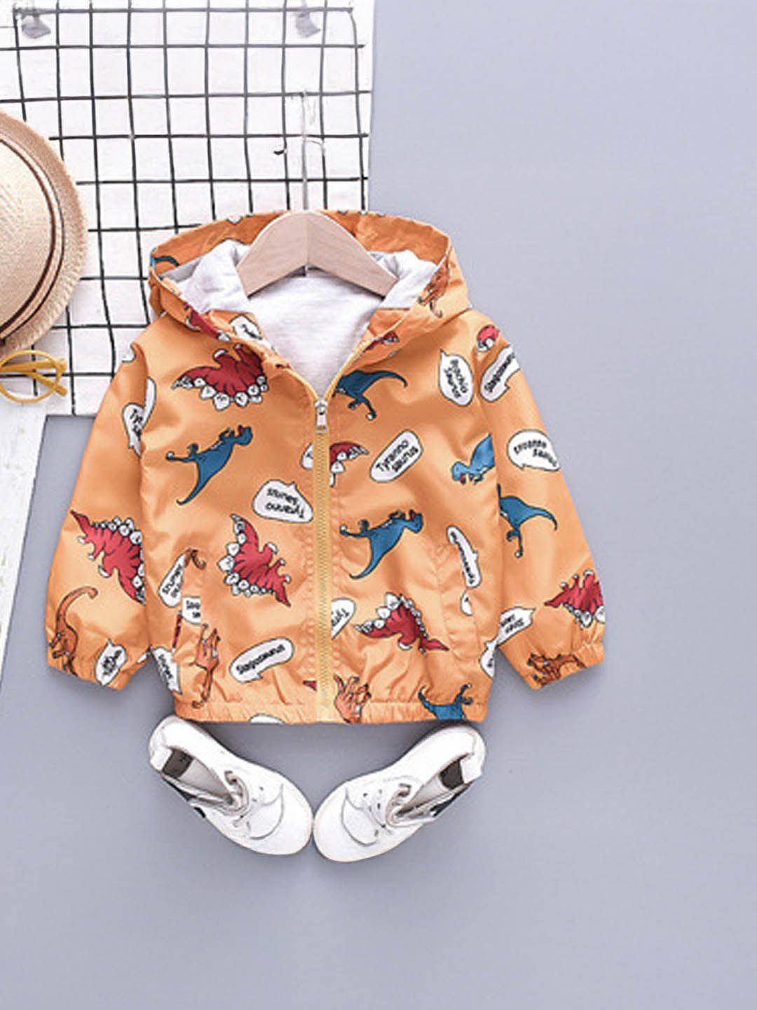 

Xsole Boys Polyester Crop Padded Jacket, Multi