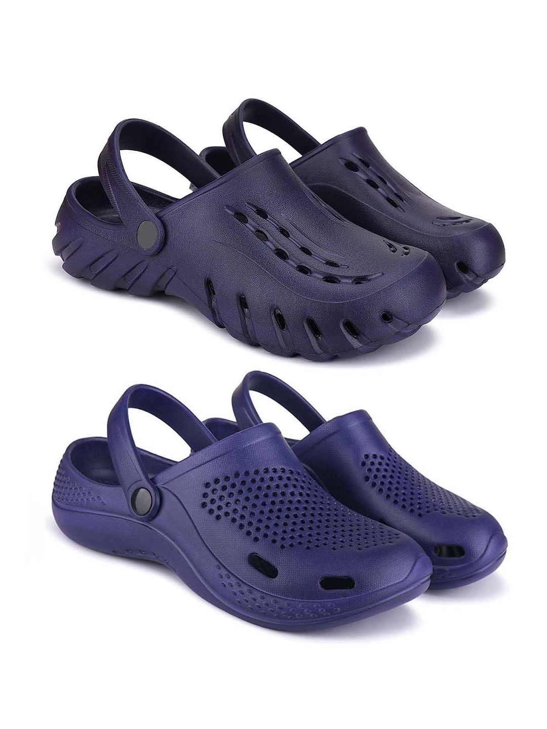

BERSACHE Men Clogs, Black