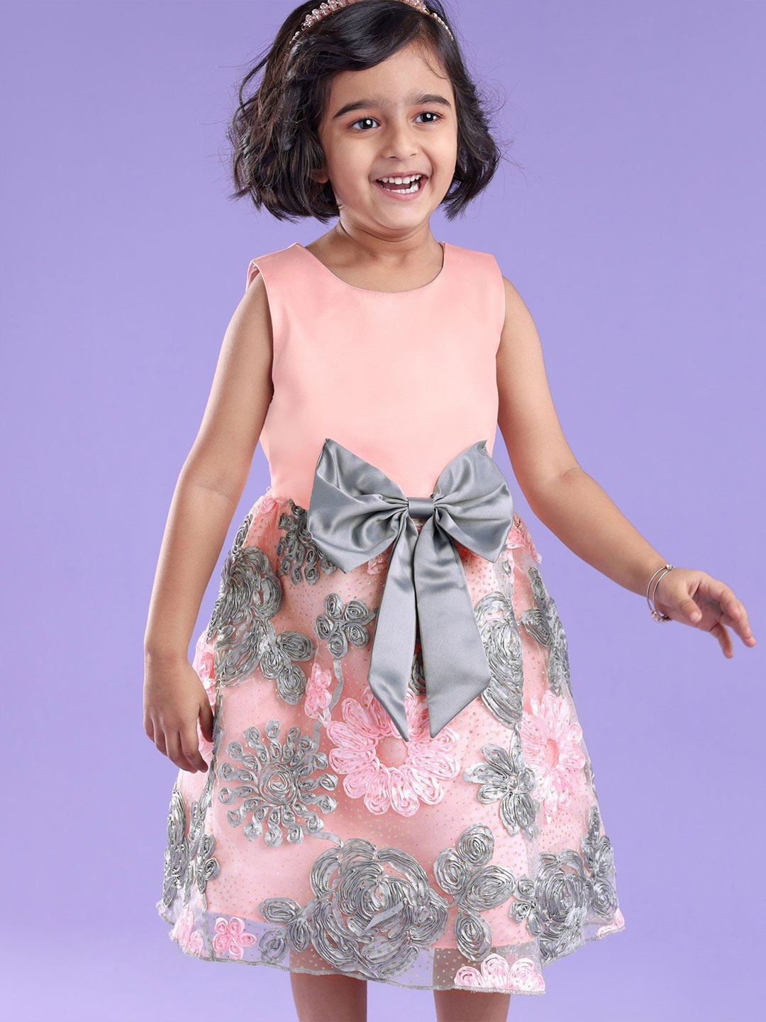 

Mark & Mia Floral Print Fit & Flare Dress, Pink