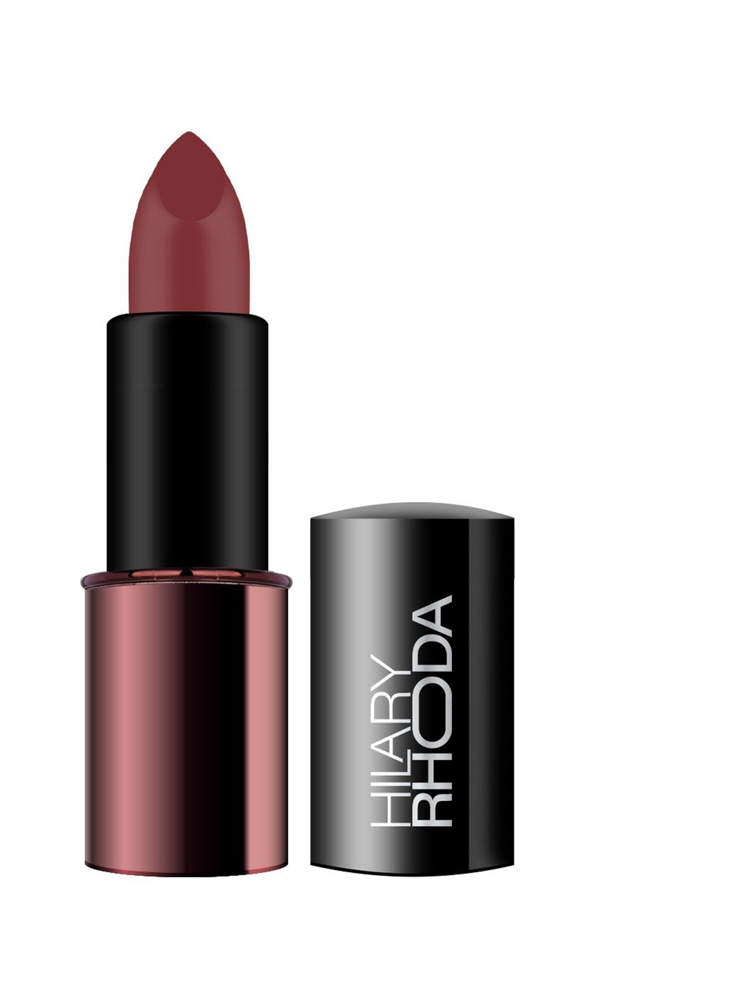 

Hilary Rhoda Long Lasting Creamy Touch Lipstick- 4 g - Rosewood- 03, Brown