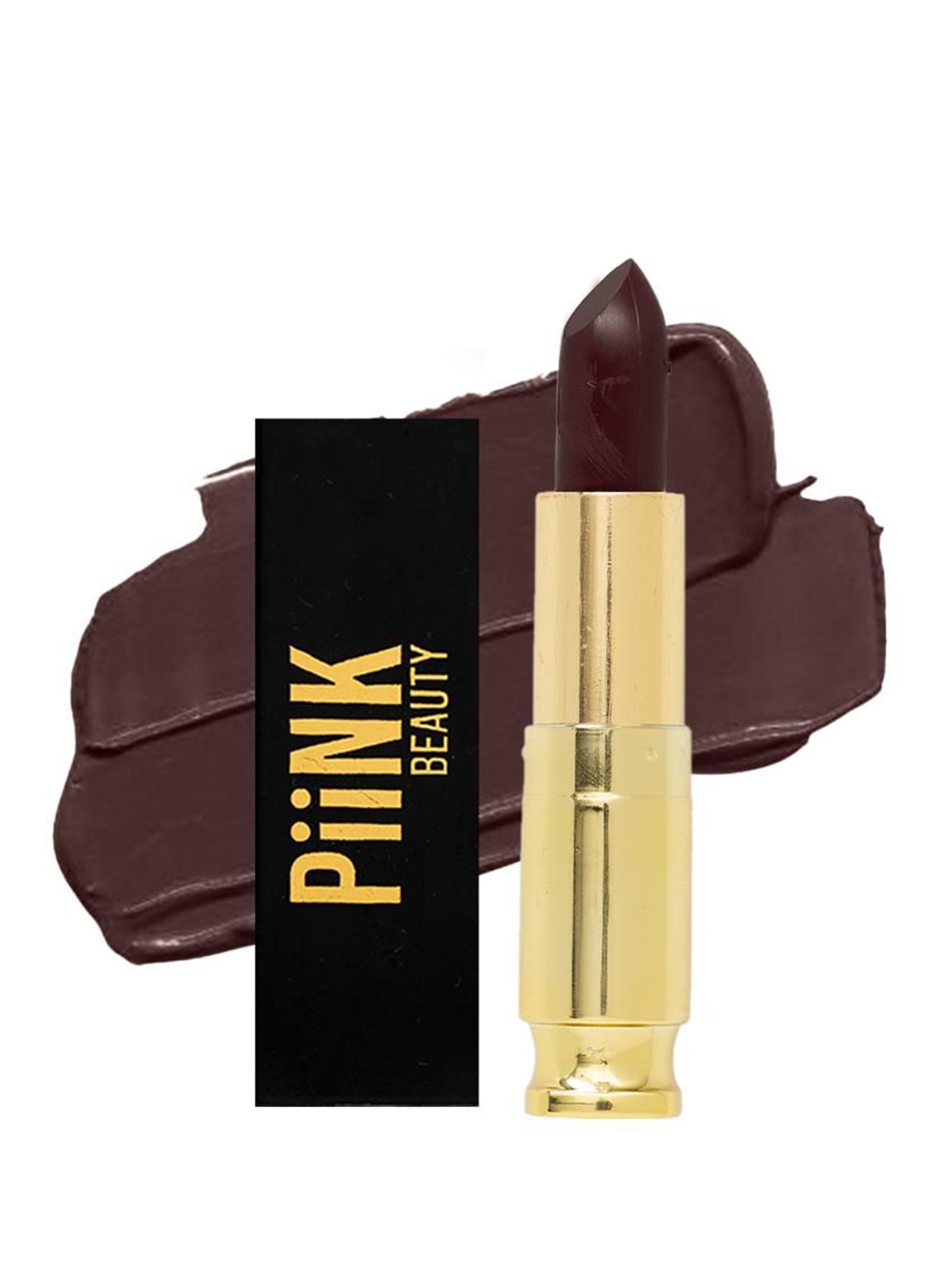 

PiiNK Beauty Weightless Long Lasting Creamy Matte Lipstick- 4.2 g -Chestnut Brown CM-10