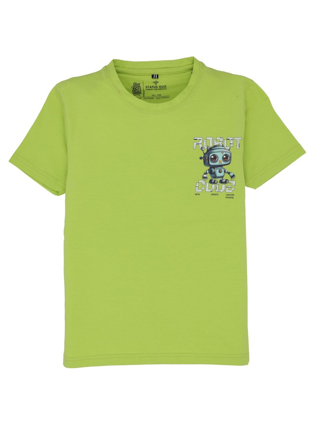 

Status Quo Boys Printed T-shirt, Green