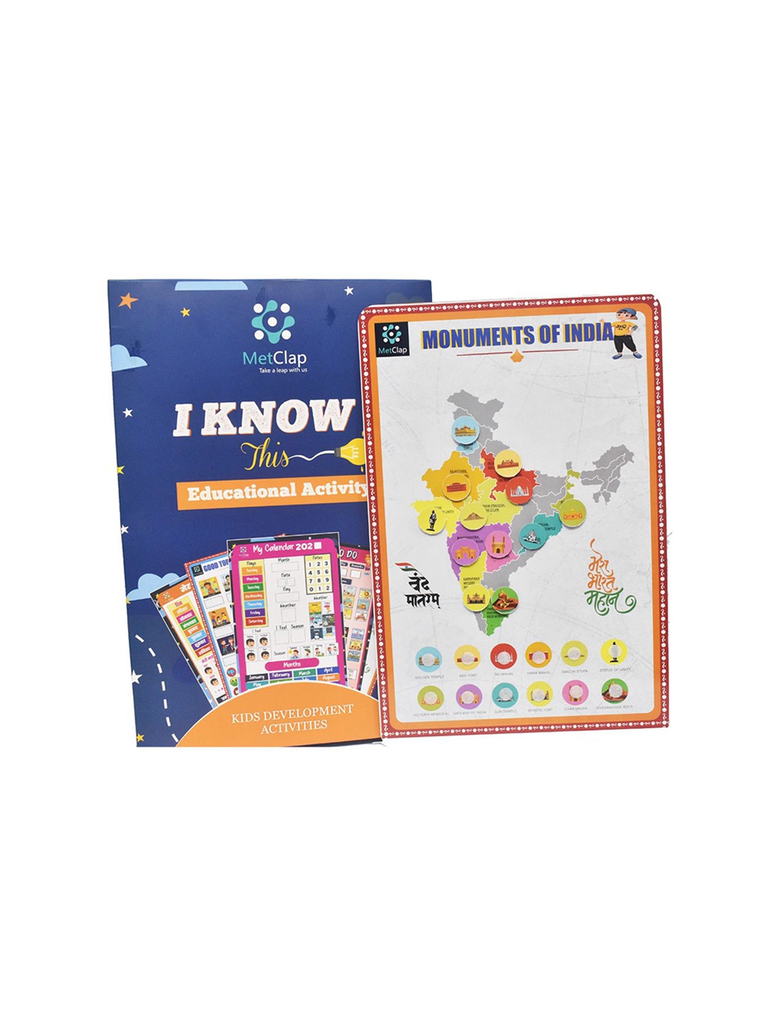 

Metclap Skill Development Toy Learning and Development Toys, Blue