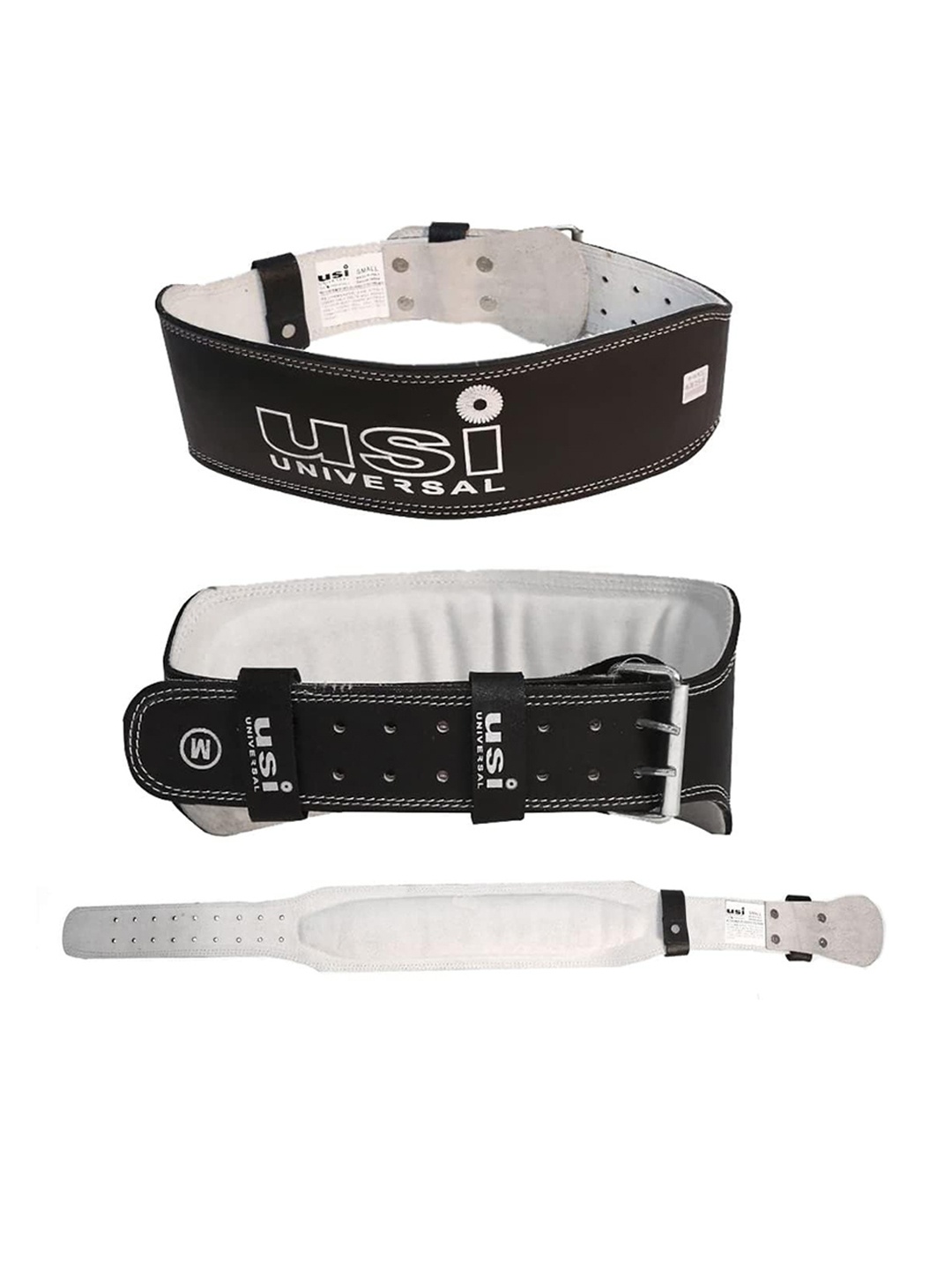 

USI UNIVERSAL THE UNBEATABLE Unbeatable Padded Weight Lifting Belt, Black