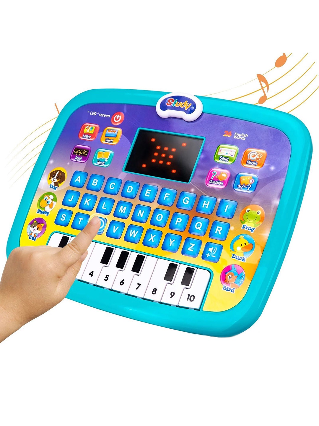 

ADKD BPA Free Alphabet Toy Toy Learning and Development Toys, Multi