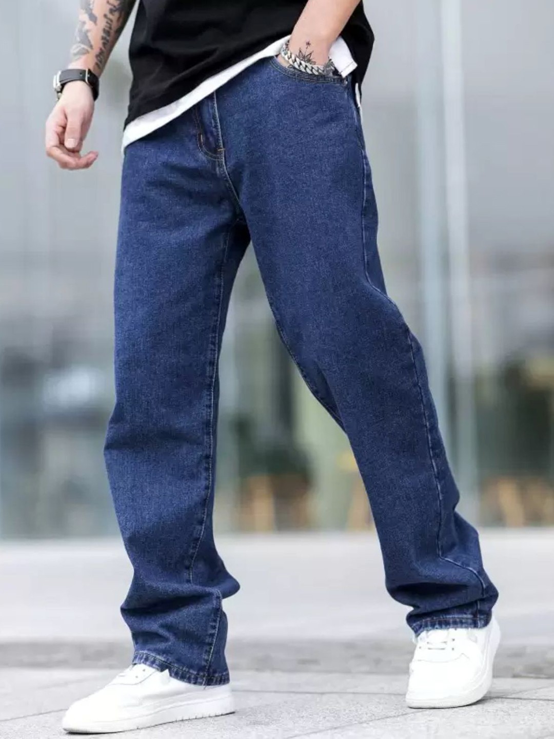 

Moda Rapido Men Classic Stretchable Jeans, Blue