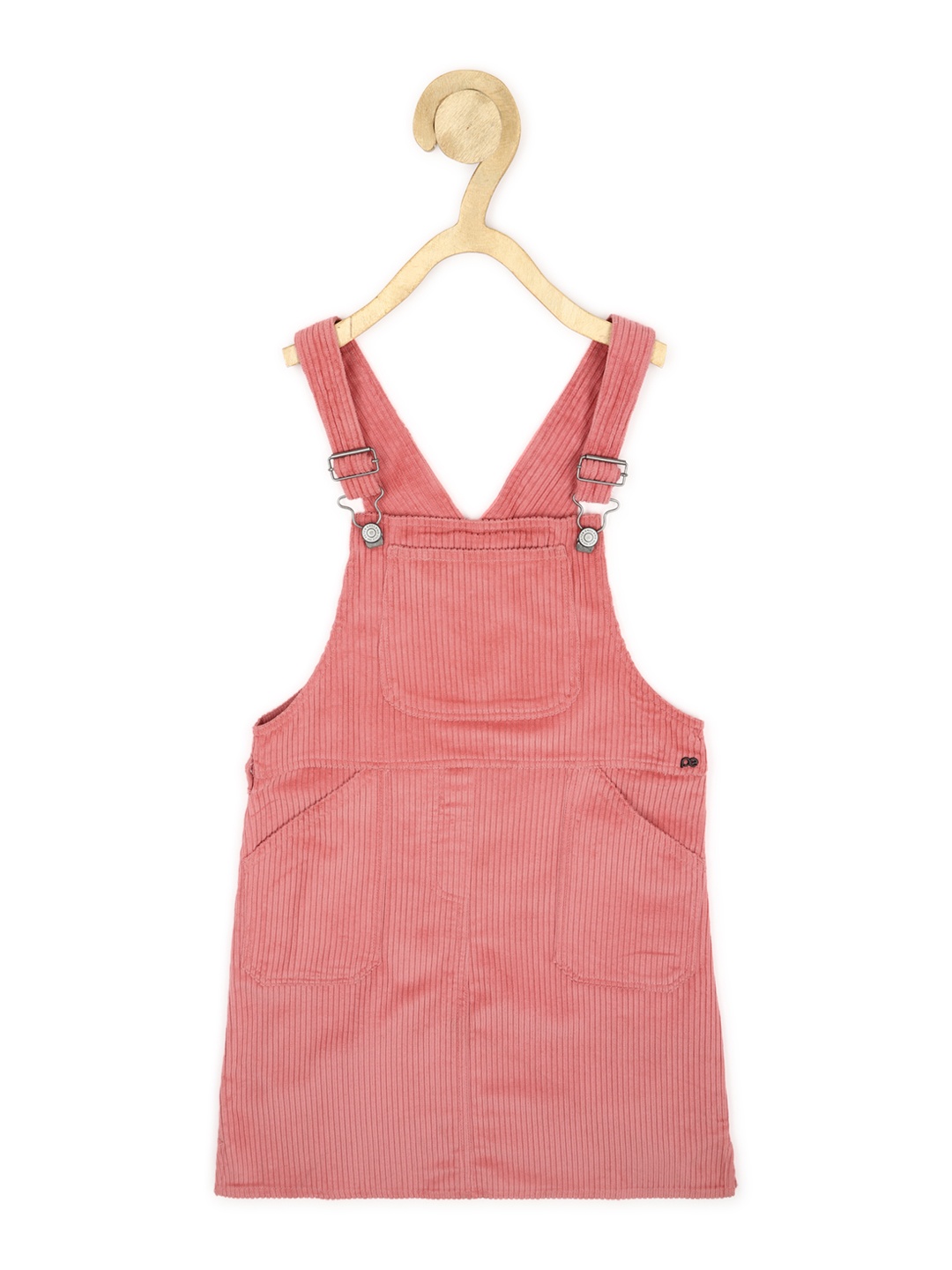 

KiddoPanti Girls Dungarees, Pink