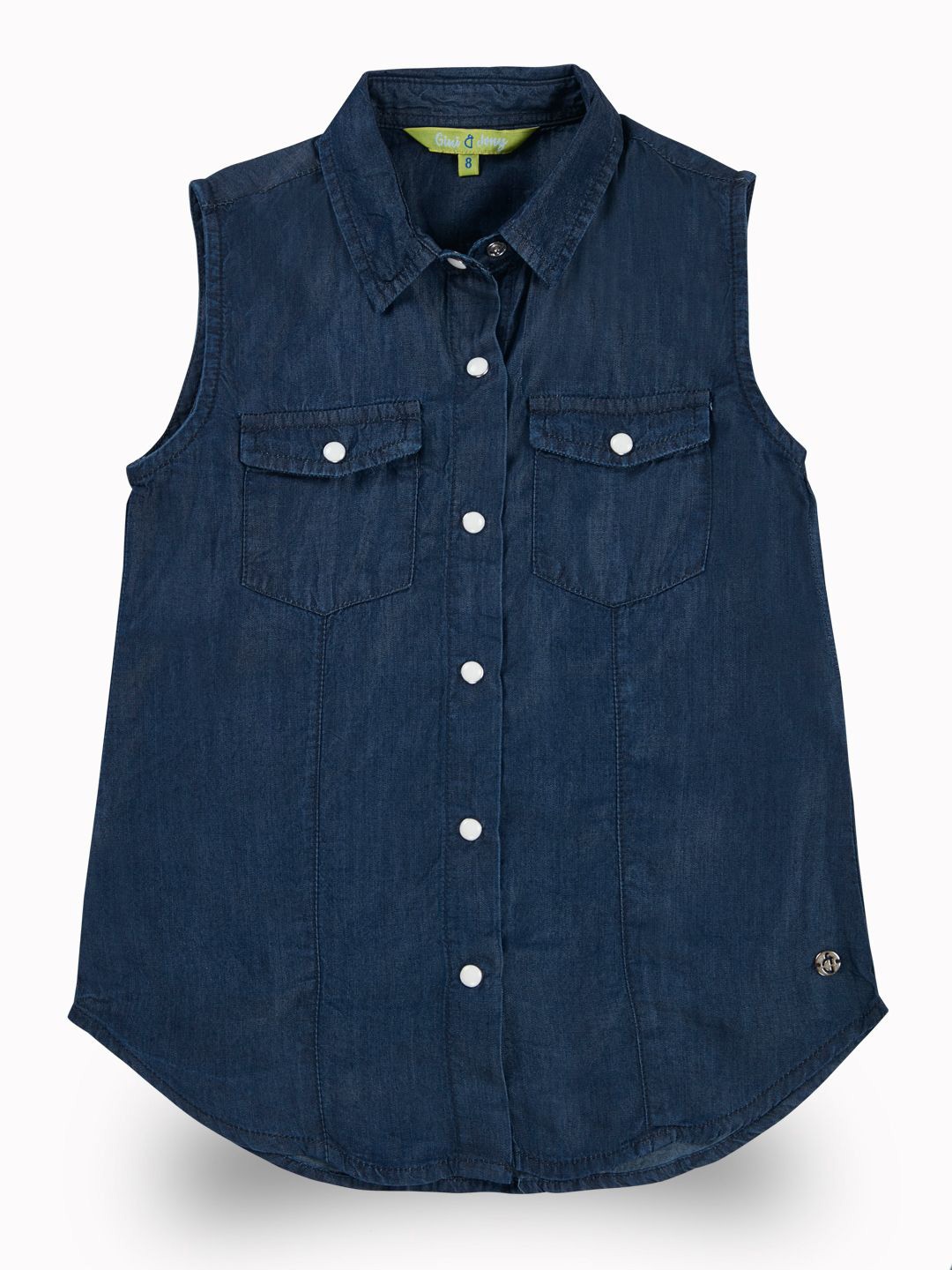 

Gini and Jony Denim Top, Blue
