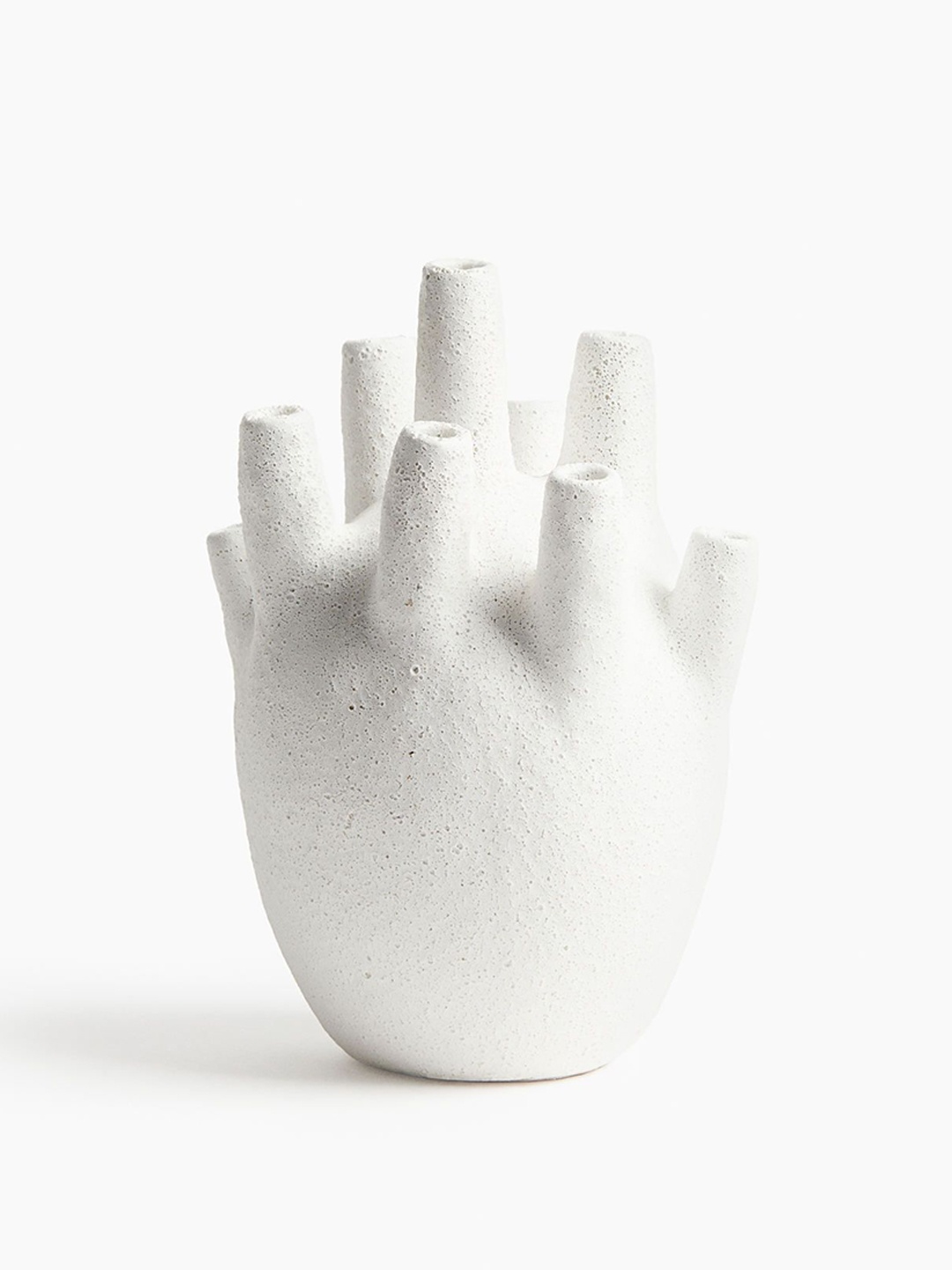 

H&M White Large Stoneware Ikebana Vase