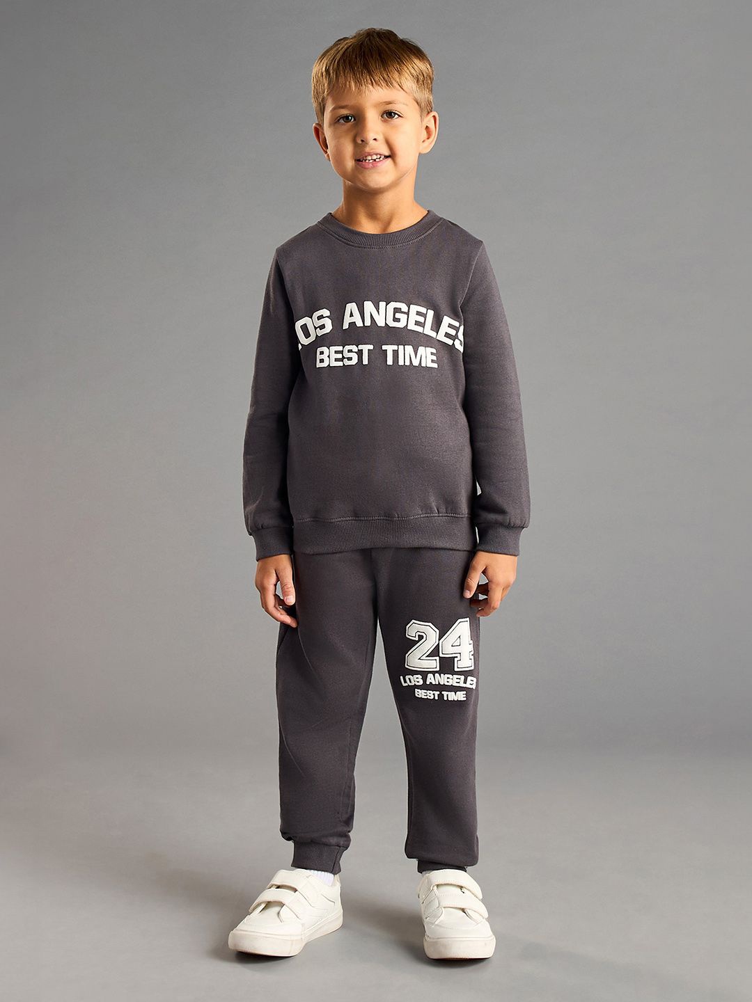 

max Boys Printed, Grey