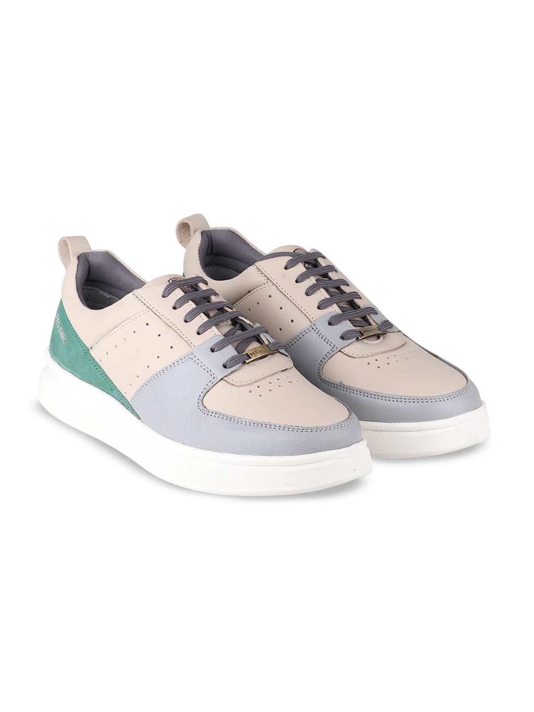 

Red Chief Men Leather Sneakers, Grey