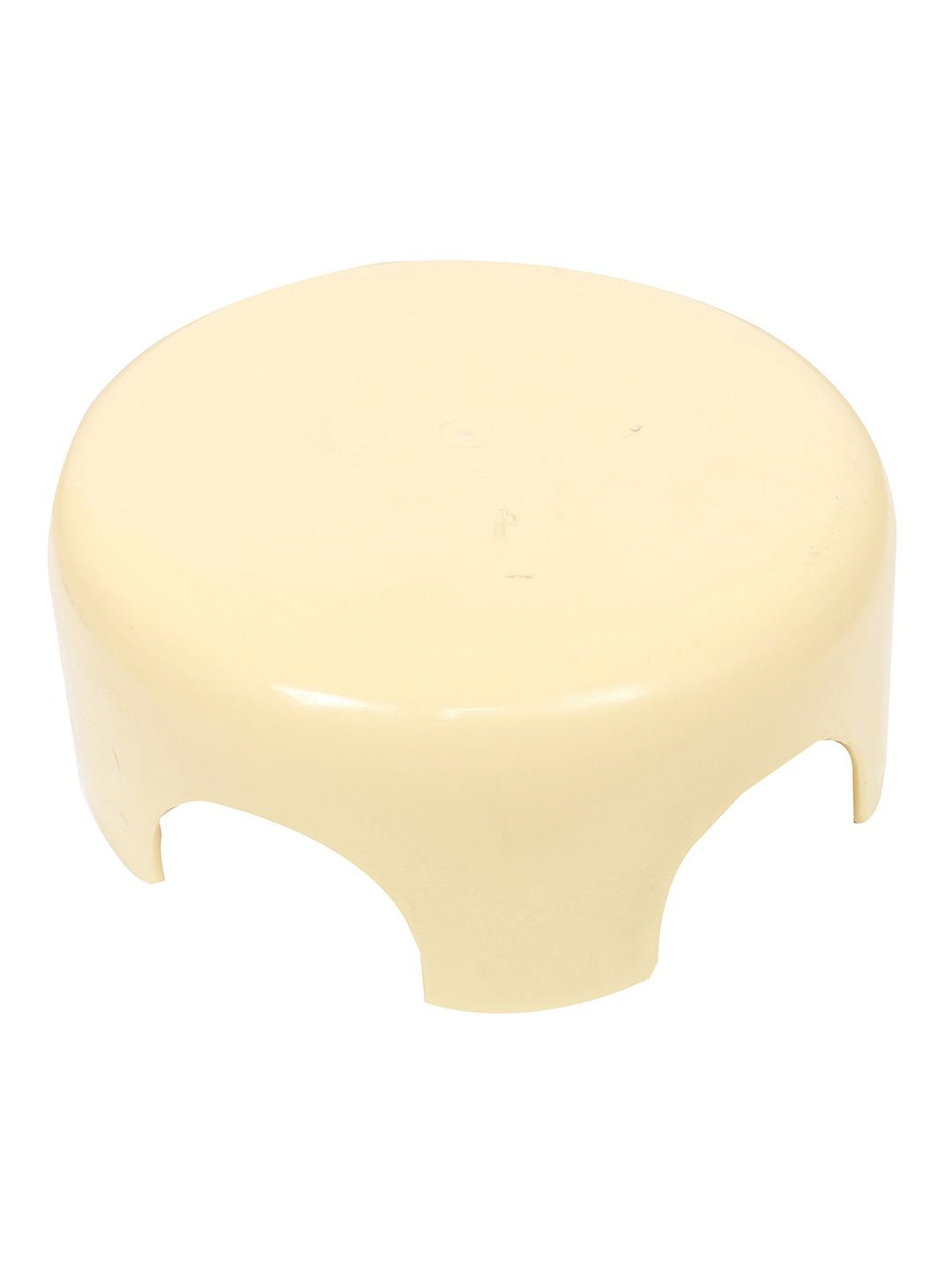 

Kuber Industries Cream-Color Round Bathing Stool