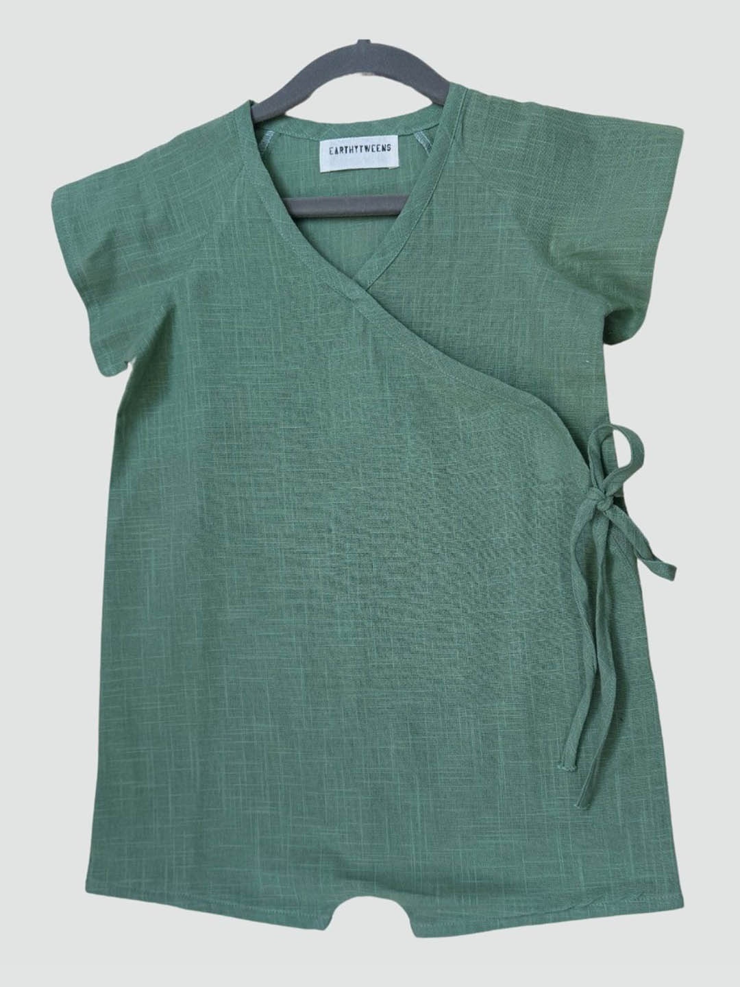 

BAESD Infants Cotton Romper, Green
